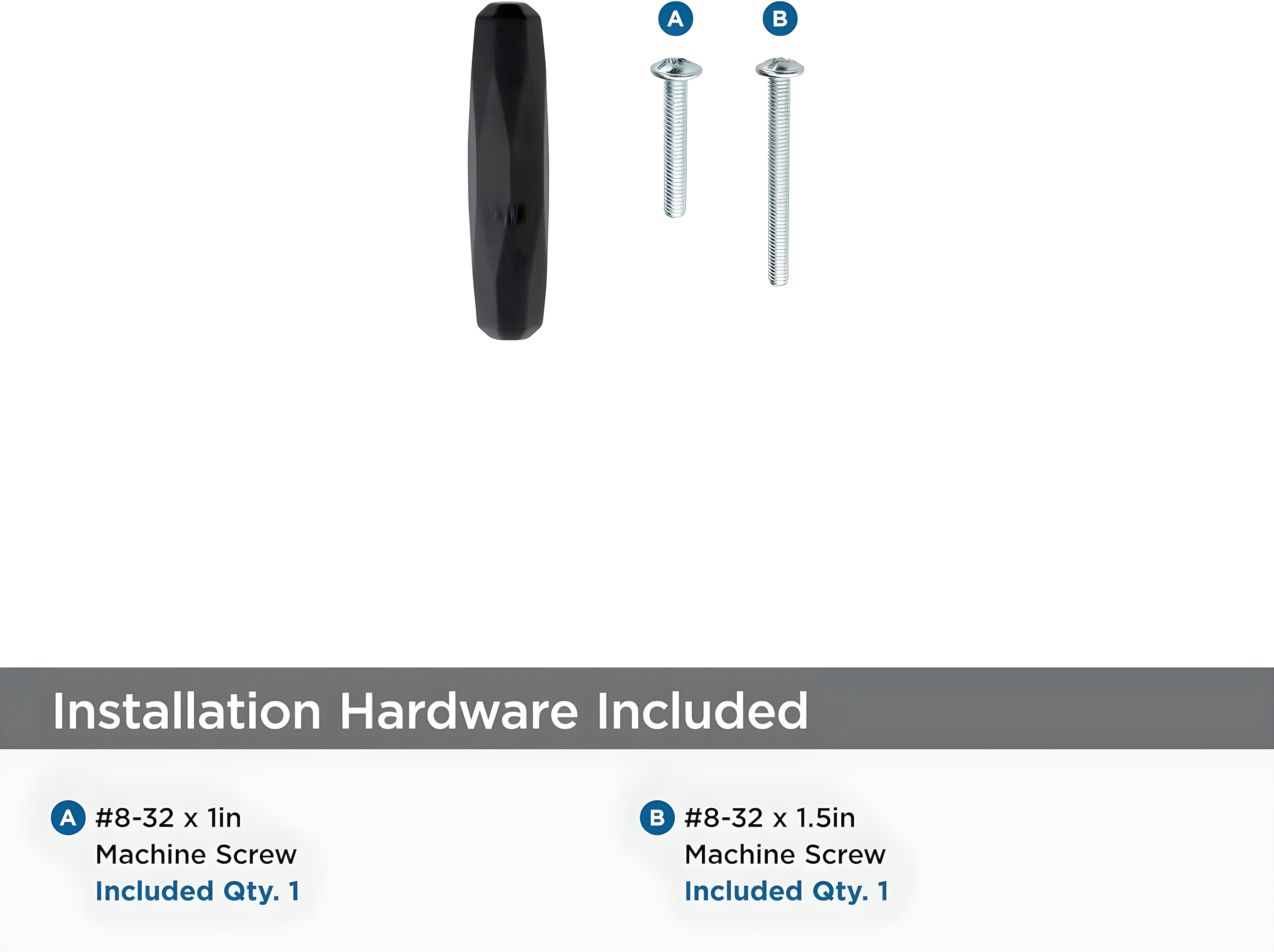 Amerock St. Vincent 1 7/16" Length Bar Knob