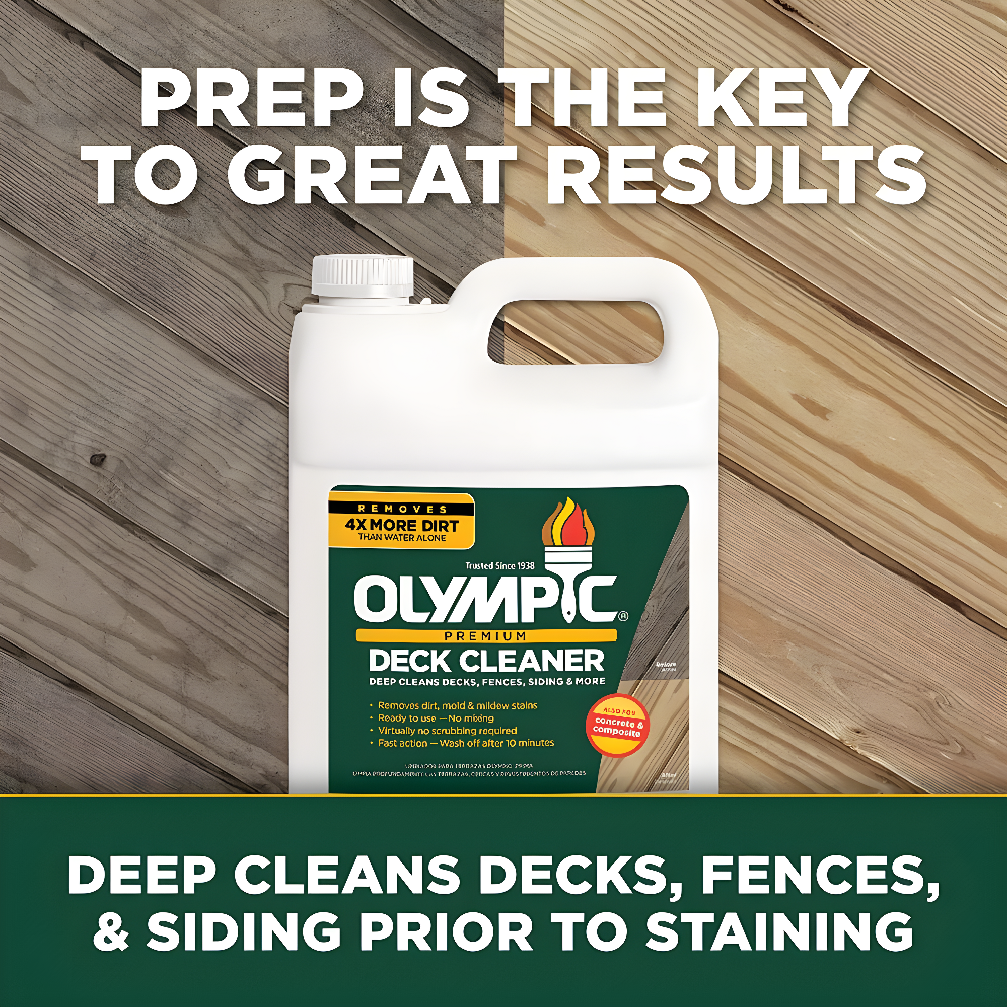 Olympic 128 oz. Premium Deck Cleaner