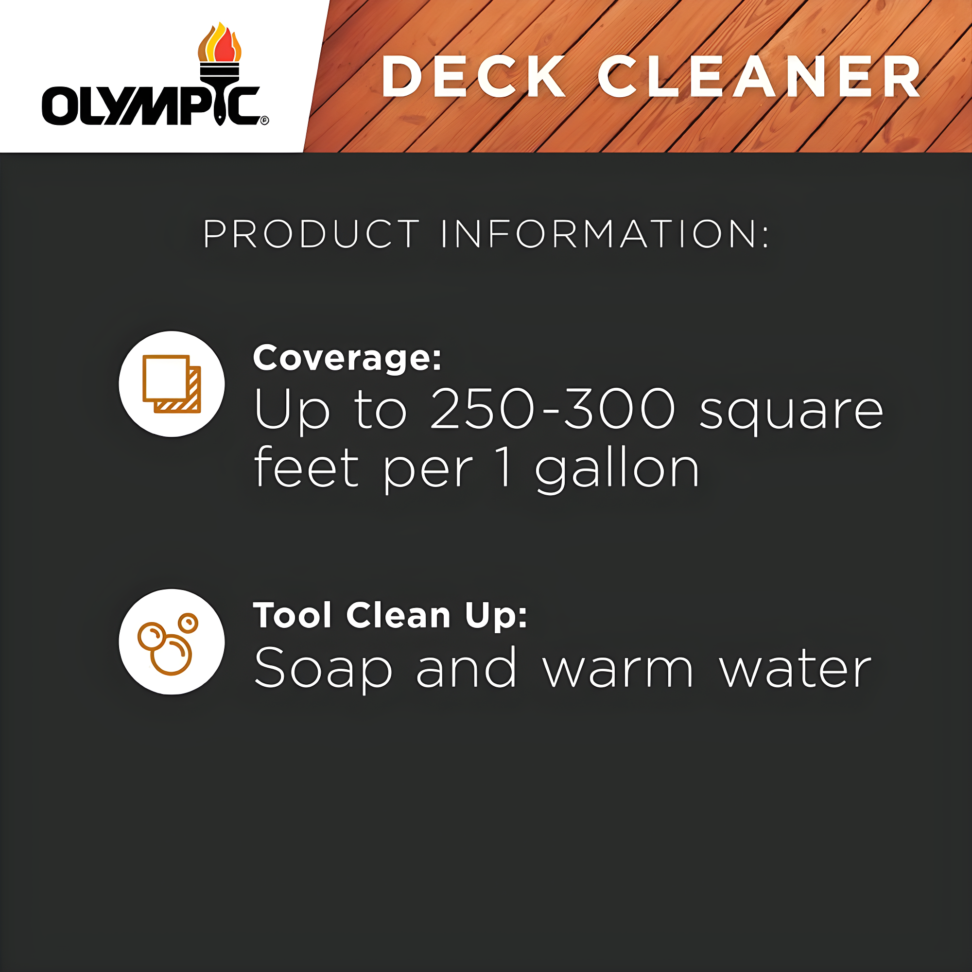 Olympic 128 oz. Premium Deck Cleaner
