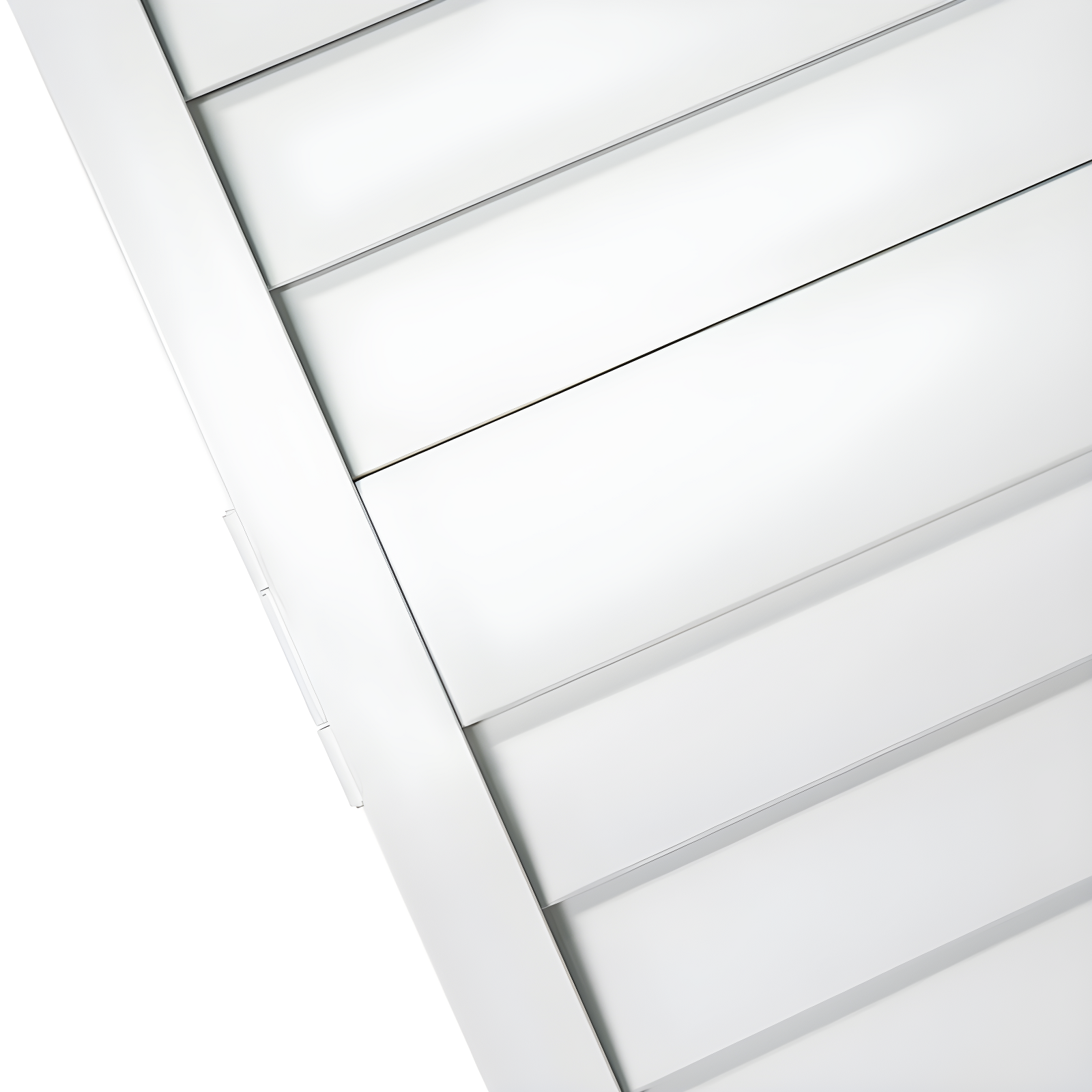 Kimberly Bay Louvered Wood Painted Plantation Bi-Fold Door