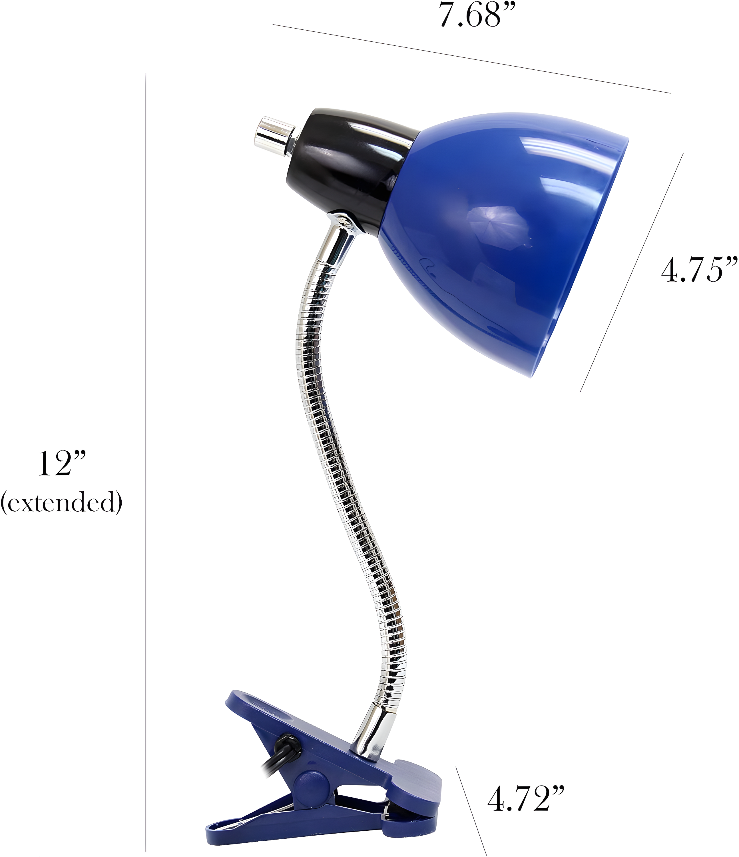 Trule Citronelle Adjustable Clip On Lamp