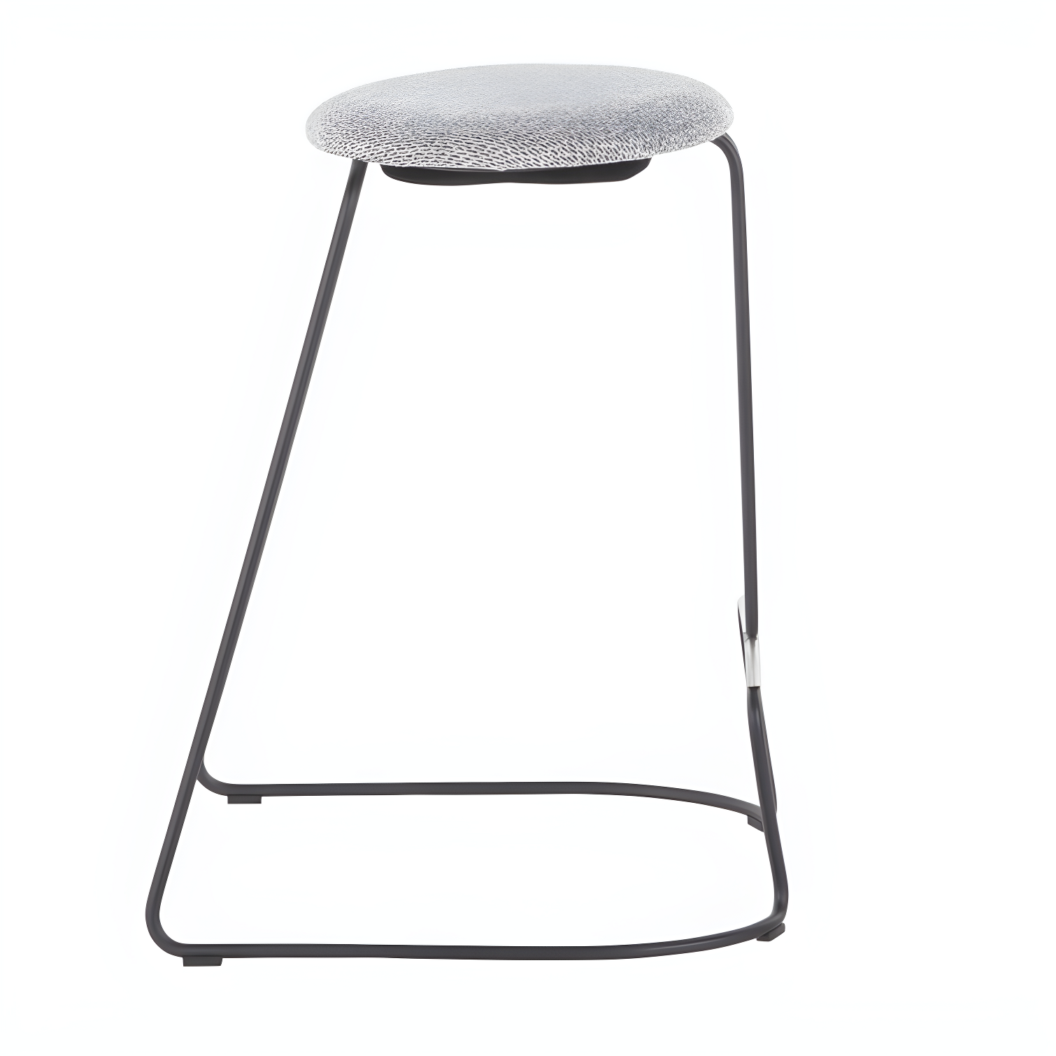 Wenty Upholstered Counter Stool with Metal Frame (Set of 2)