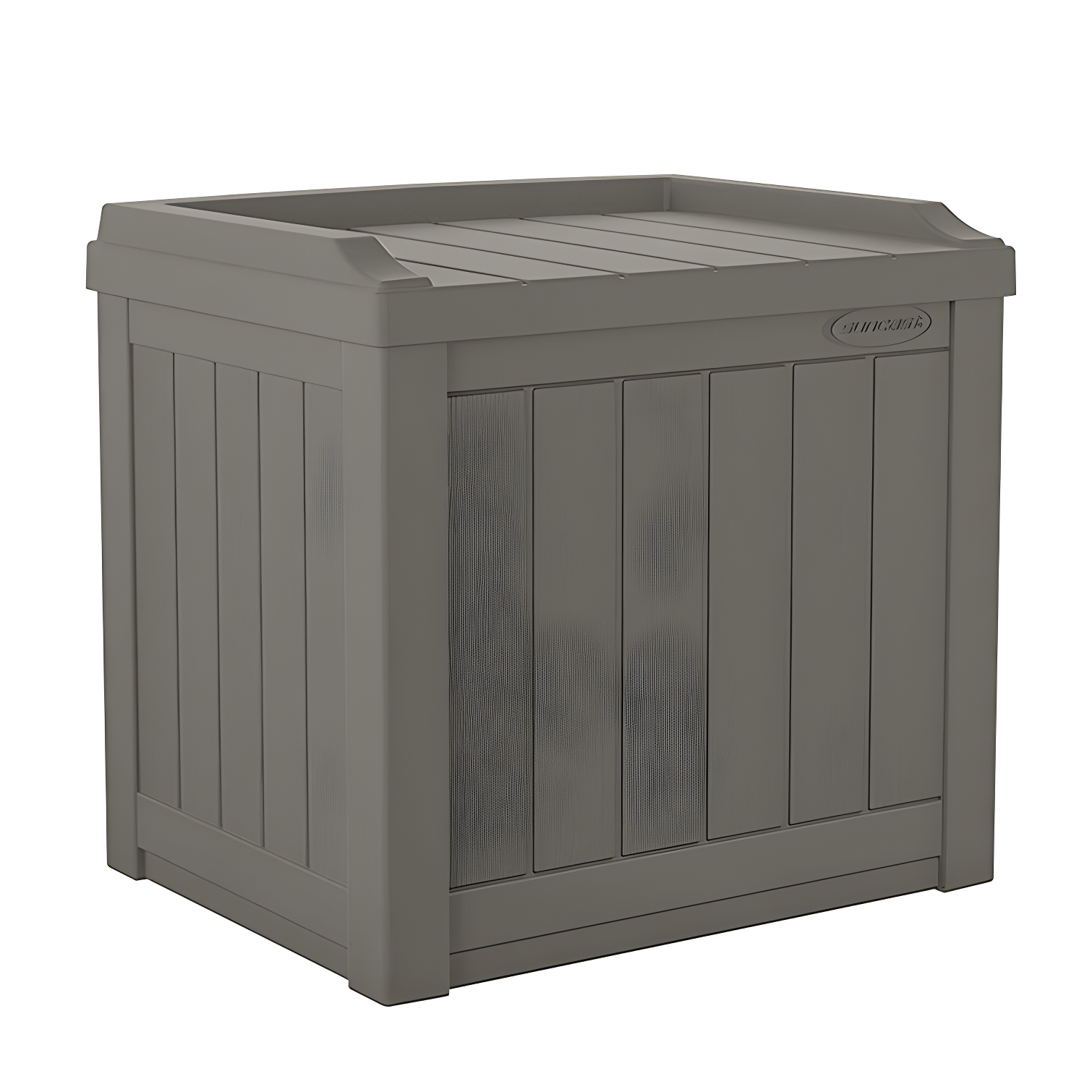 Suncast 22'' W 22 Gallons Water Resistant Resin Deck Box in Gray