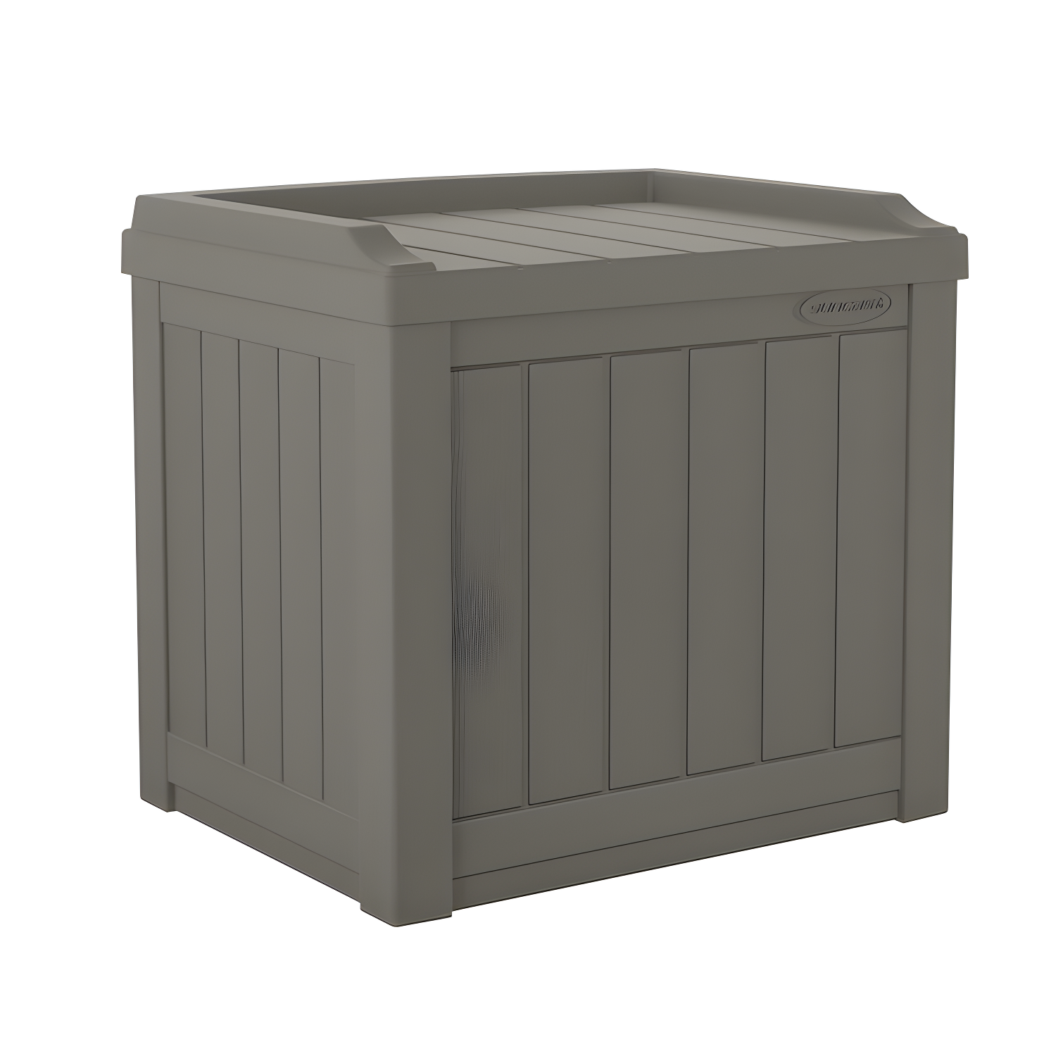 Suncast 22'' W 22 Gallons Water Resistant Resin Deck Box in Gray