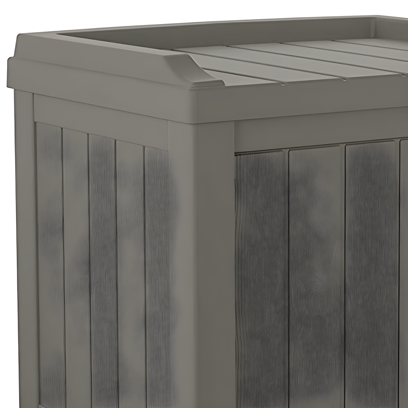 Suncast 22'' W 22 Gallons Water Resistant Resin Deck Box in Gray