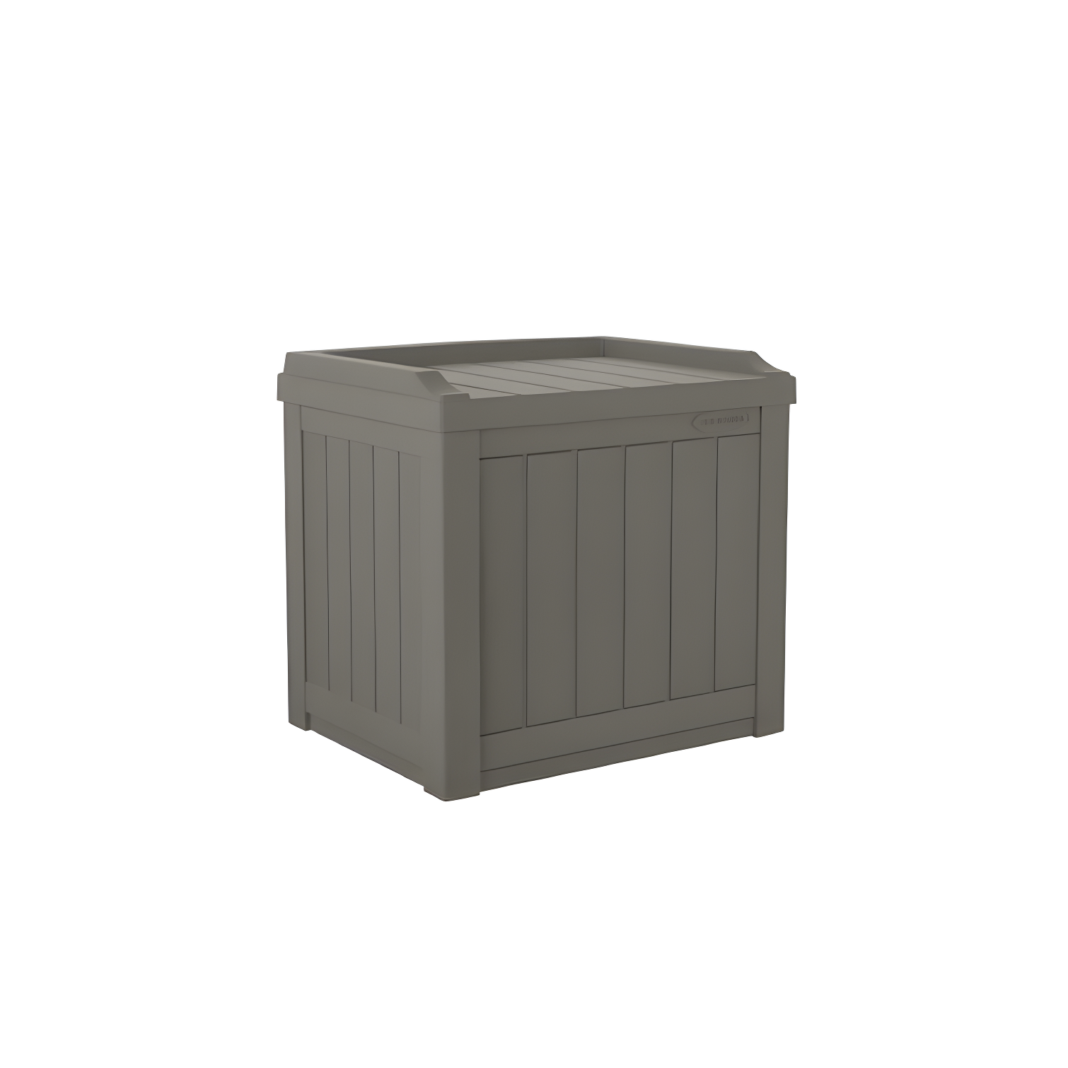 Suncast 22'' W 22 Gallons Water Resistant Resin Deck Box in Gray
