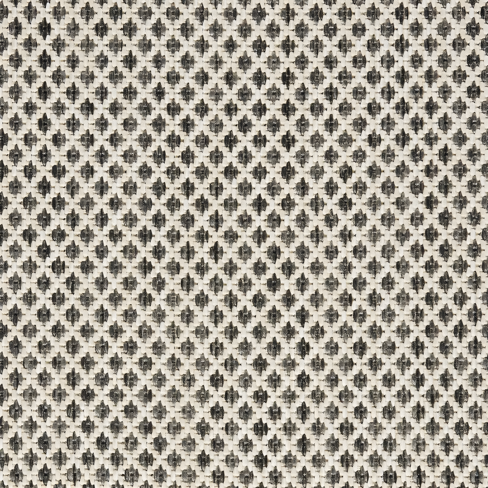 Nourison Courtyard COU01 Indoor/outdoor Area Rug - Ivory Charcoal 2' x 3'