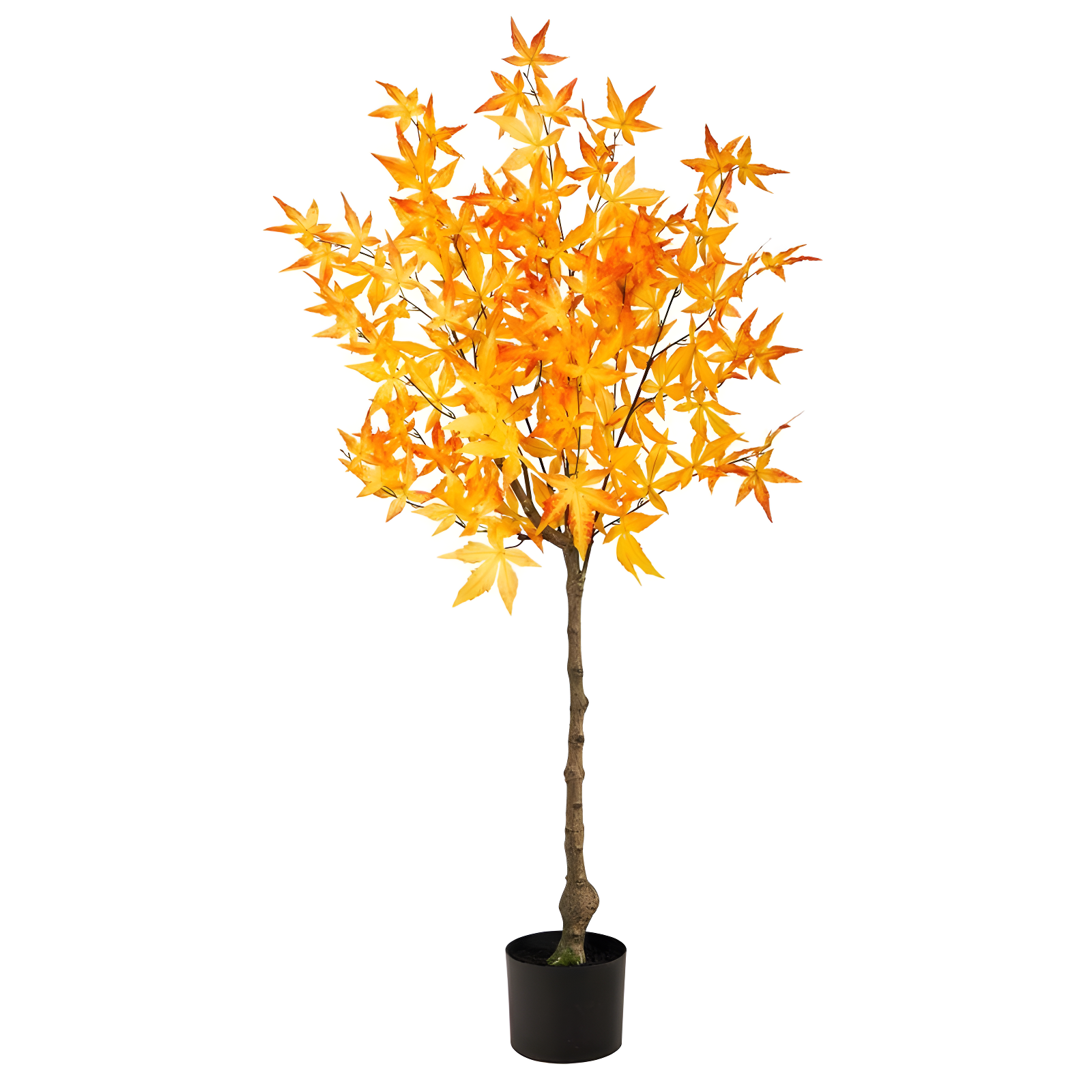 Nearly Natural 4-ft Autumn Maple Artificial Tree