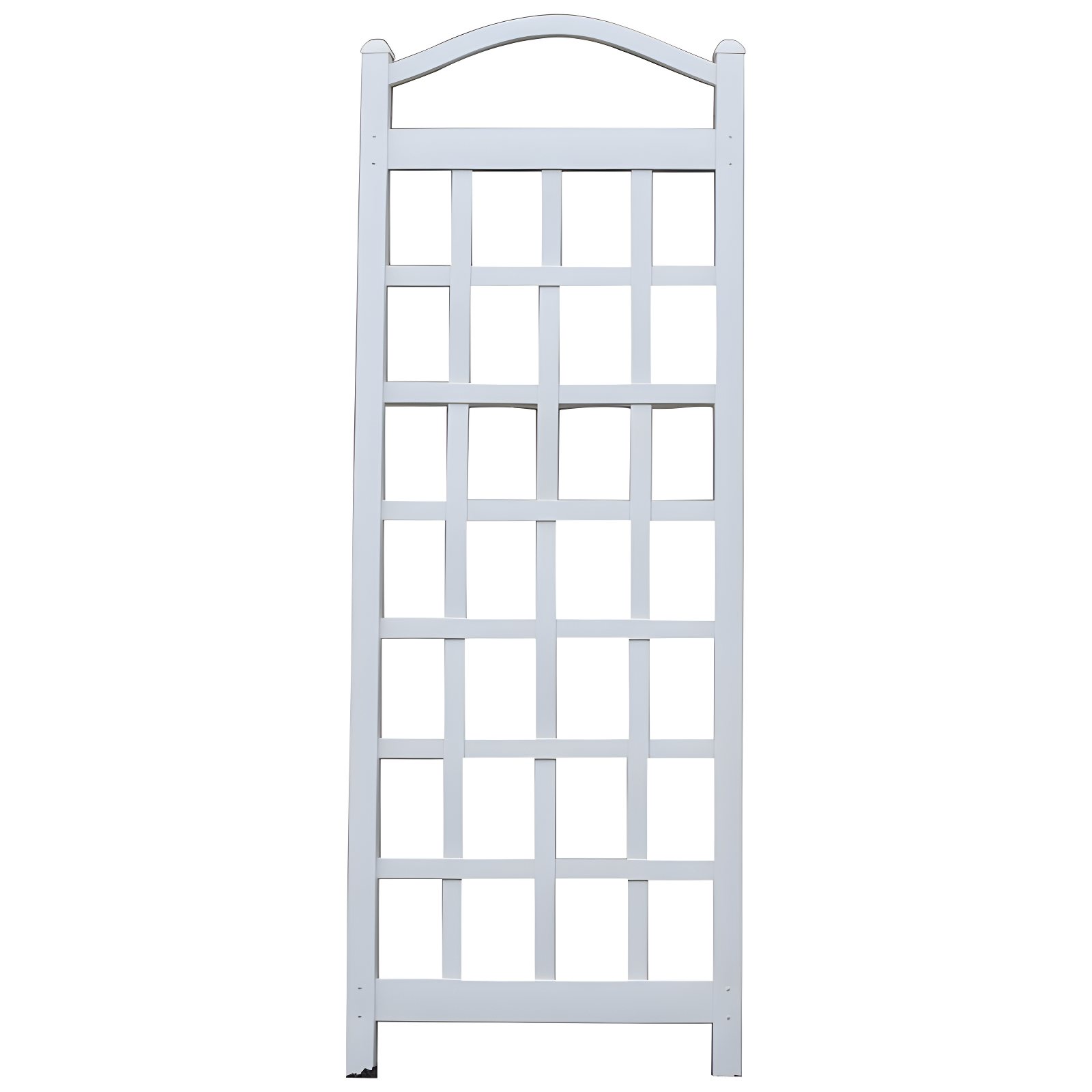 Dura-Trel Inc Dura-Trel Cambridge 28 x 75 Inch PVC Vinyl Outdoor Garden Patio Trellis