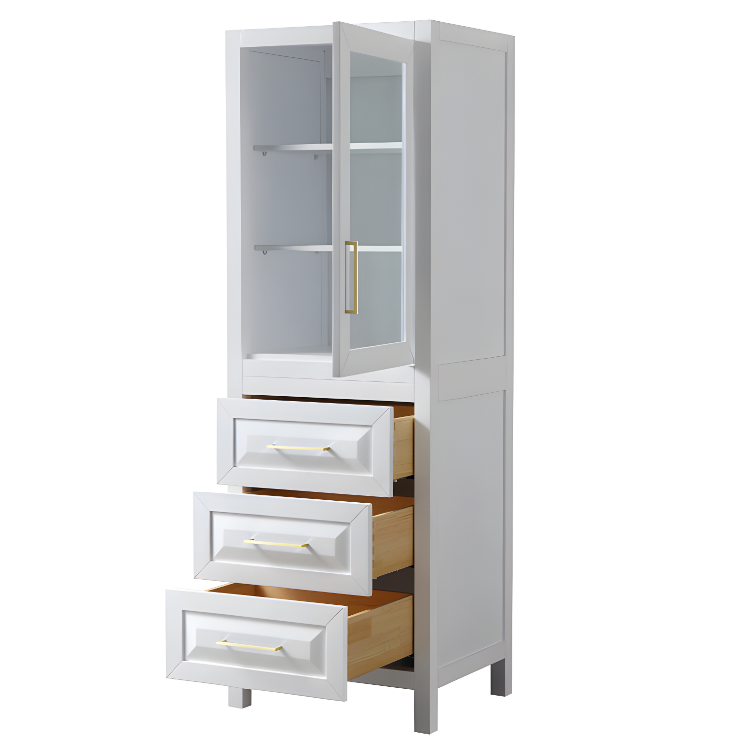 Daria Freestanding Linen Cabinet
