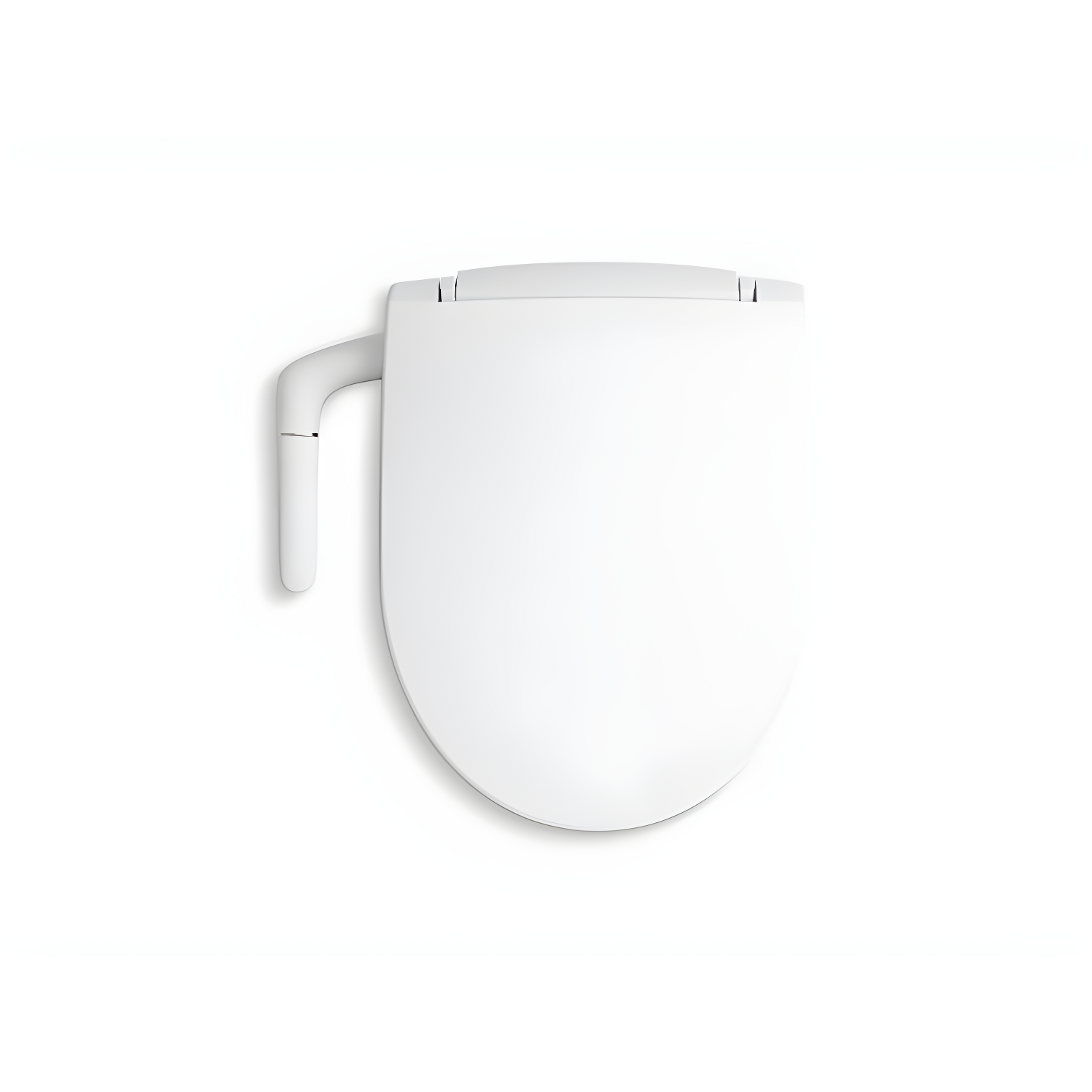 PureWash M250 Elongated Bidet Toliet Seat, Manual Non-Electric Bidets for Existing Toilets