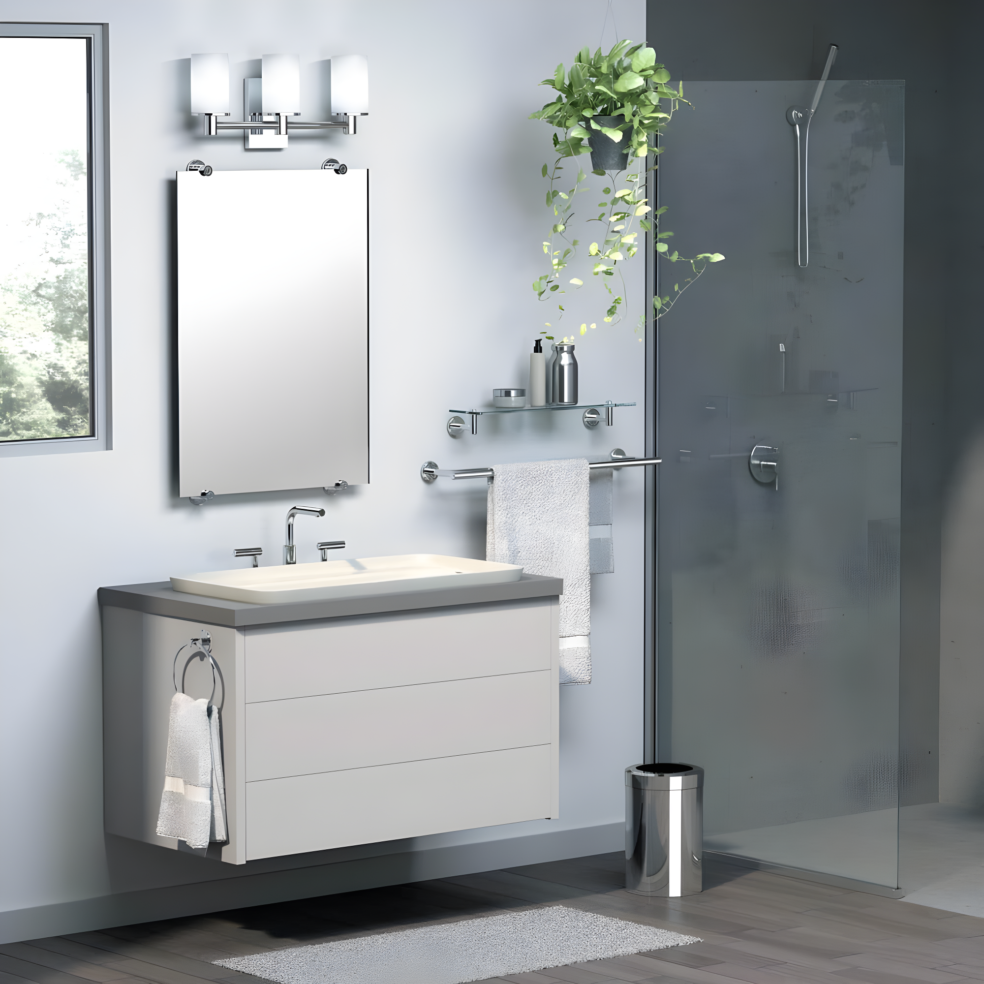 Latitude II Towel Ring | Bathroom, Kitchen Hand Towel Ring