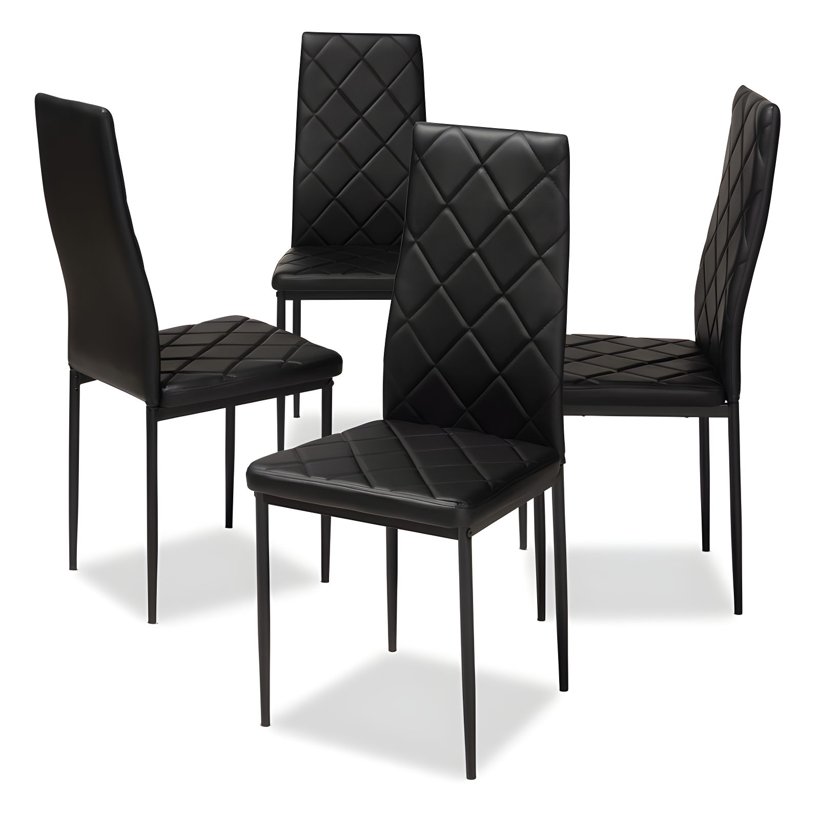 Dalisa 18.11'' H Tufted Faux Leather Upholstered Parsons Chair