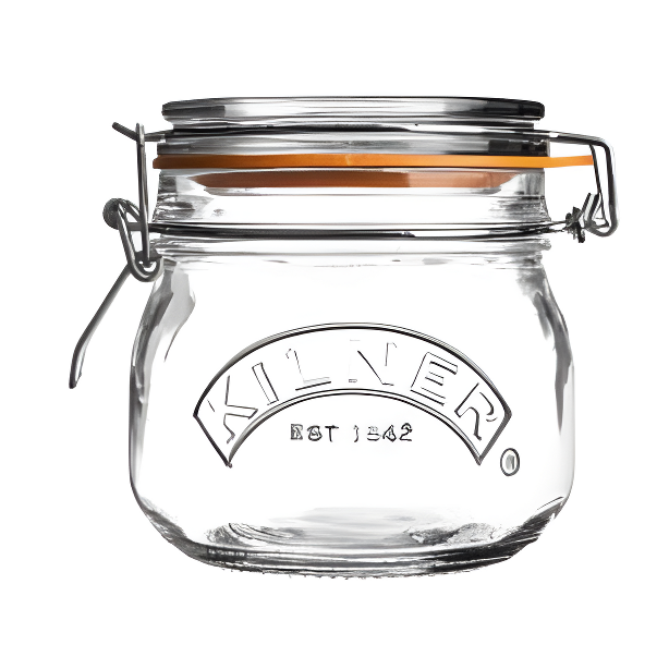 Kilner® 17-Oz. Round Clip-Top Jars, Set of 6