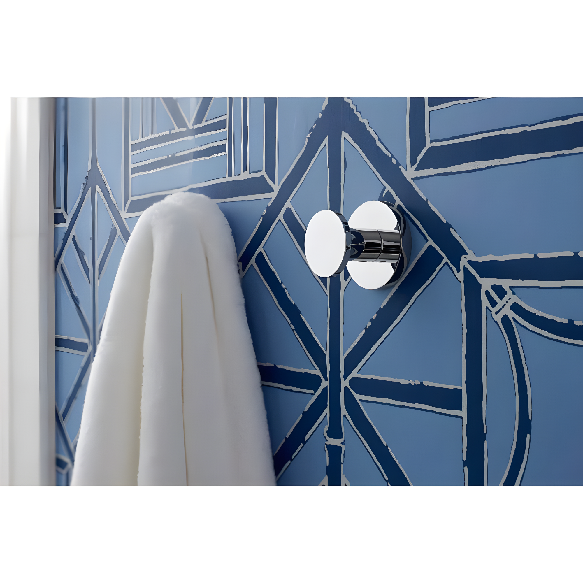 Purist® Wall Mounted Round Bathroom Robe Hook, Towel Hook, Clothing Hook