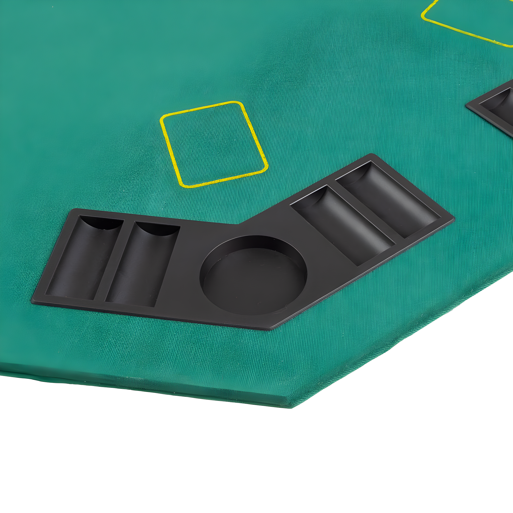 48 in. Folding Poker Table Top for 8 Players