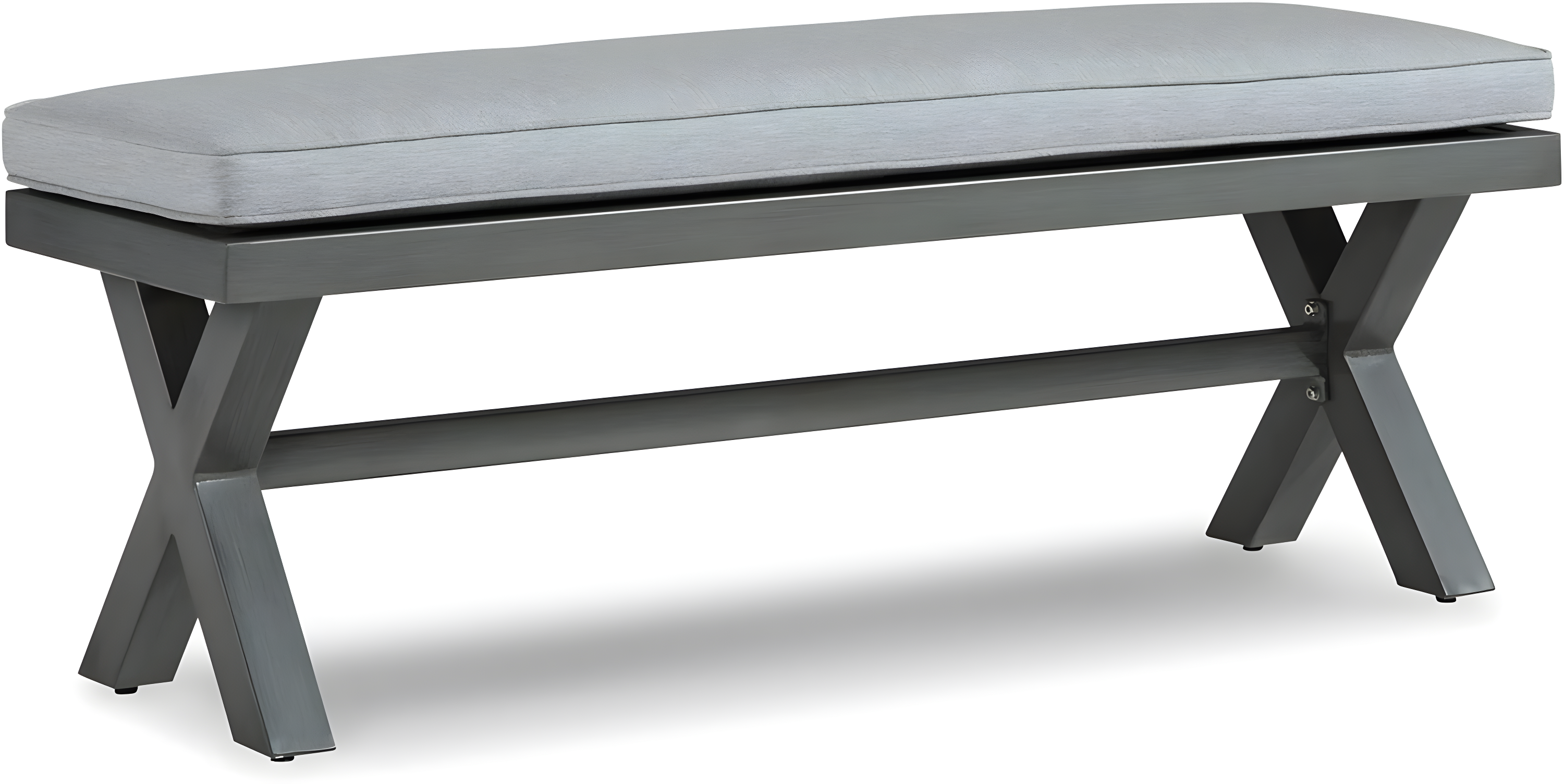 Erdita Aluminum Outdoor Bench