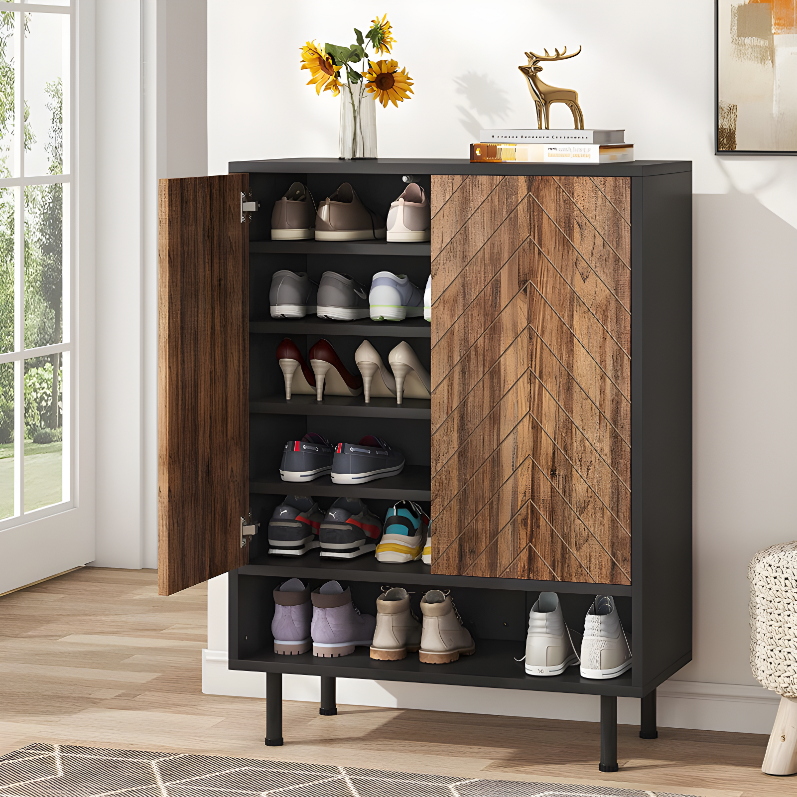 Foundry Select 18 Pair Shoe Storage Cabinet
