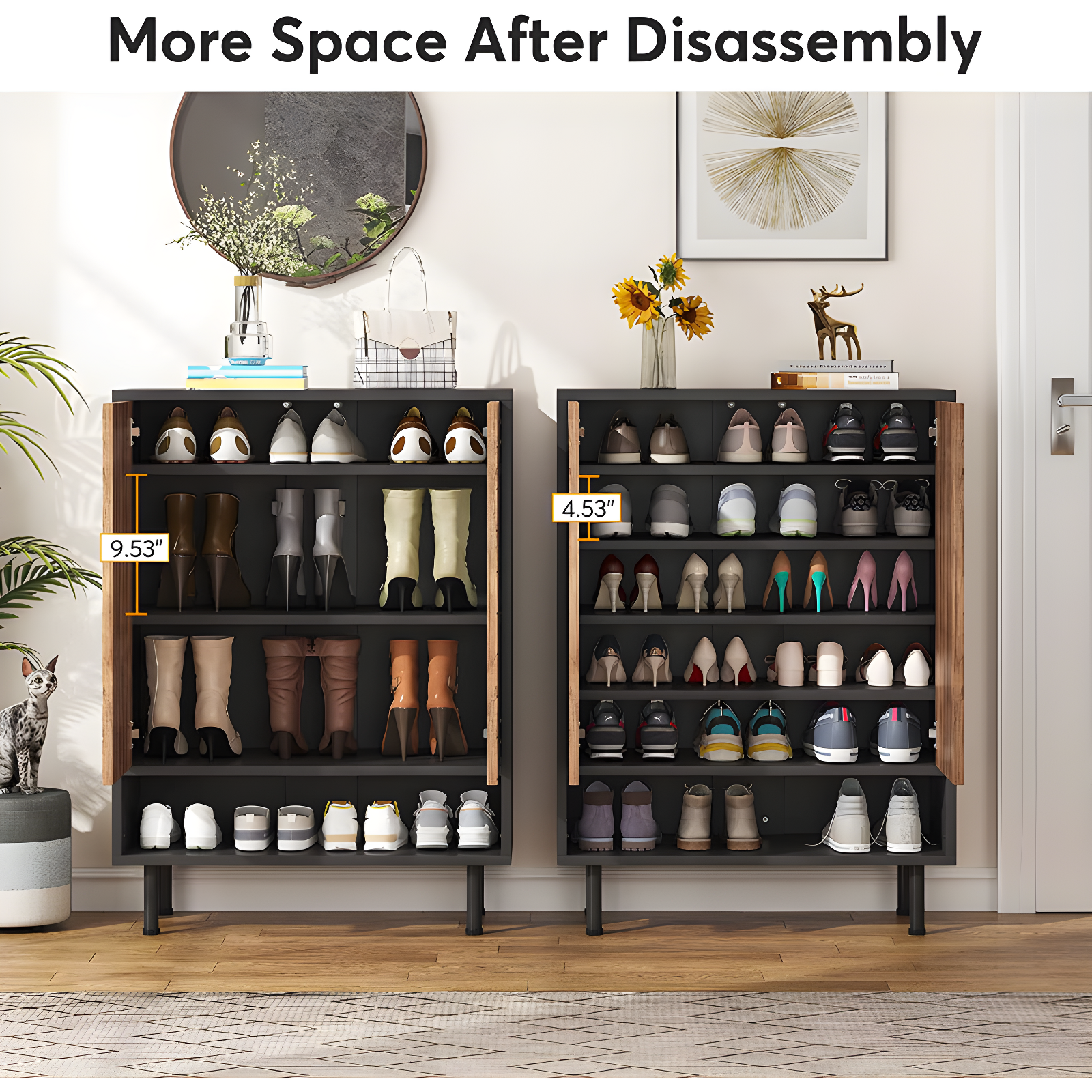 Foundry Select 18 Pair Shoe Storage Cabinet