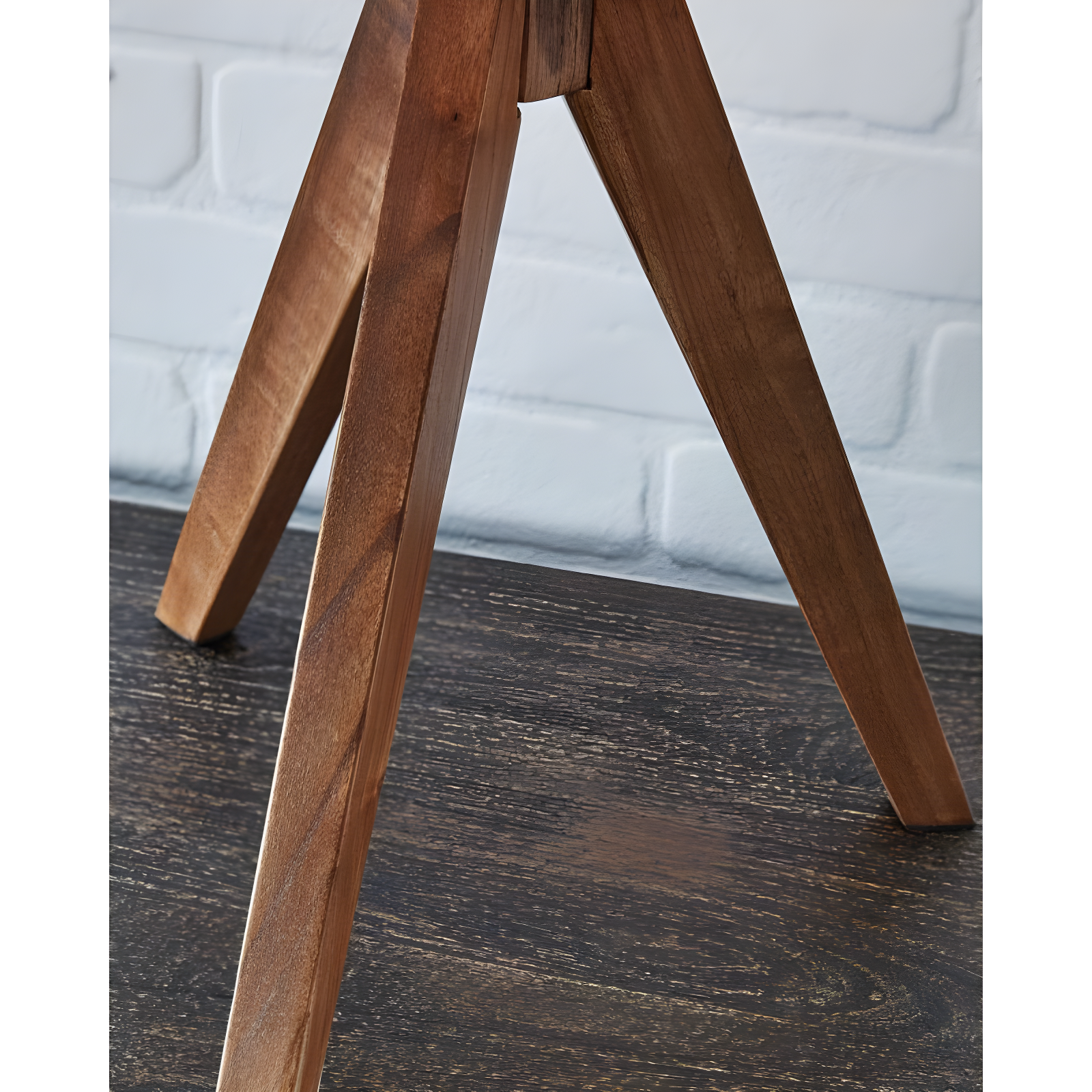 George Oliver Hacı Solid Wood Tripod Lamp (Set of 2)