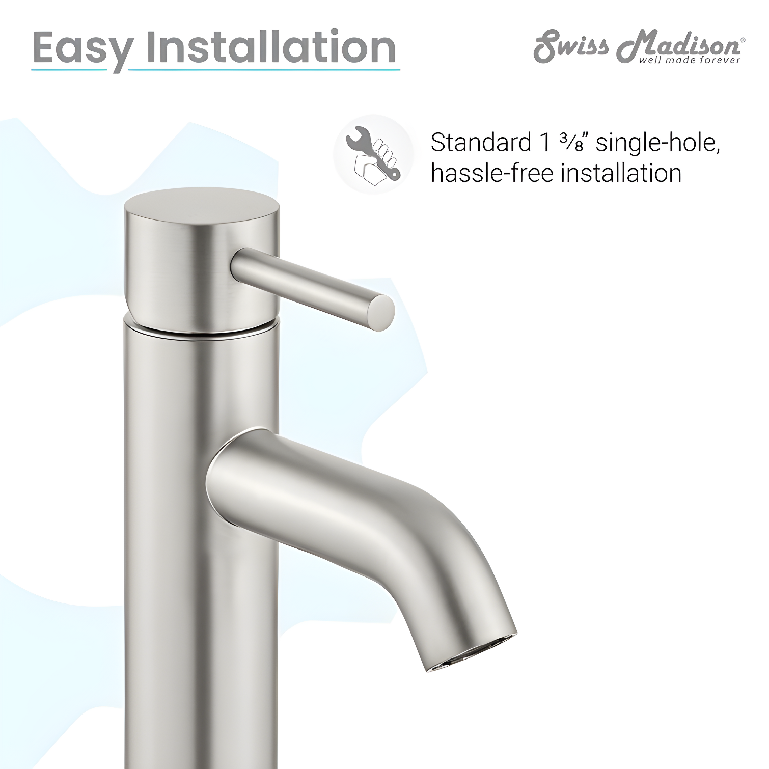 Ivy Single Hole, Single-Handle, Bathroom Faucet