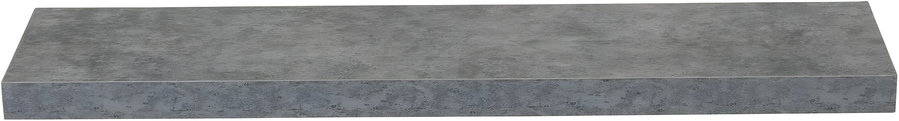 Household Essentials Medium Density Fiberboard Floating Shelf, 7.5" x 32", Gray