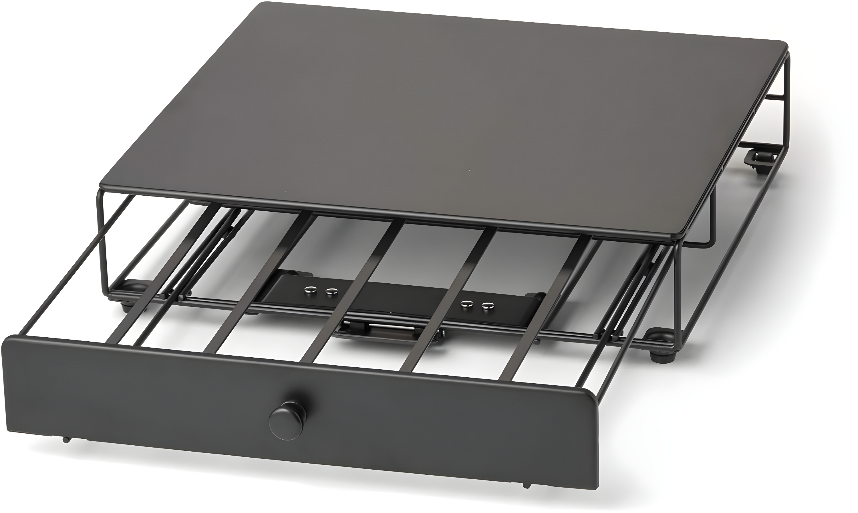 Nifty Solutions Rolling Coffee Pod Drawer – Compatible with K-Cups, 36 Pod Capacity, Black