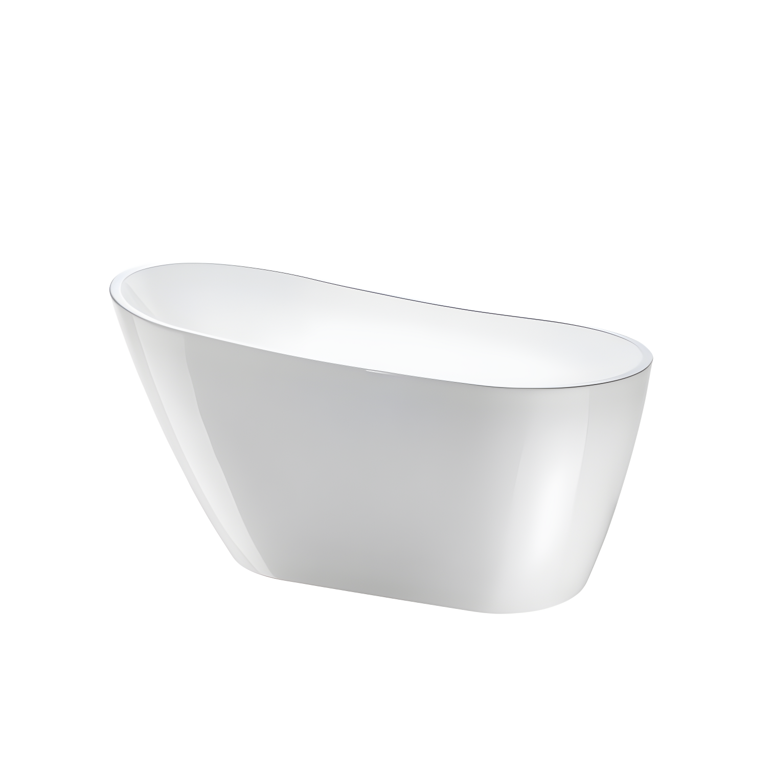Cora 67" x 32" Freestanding Acrylic Bathtub