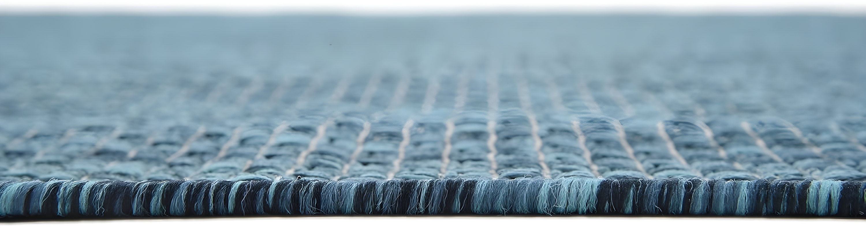 Unique Loom 8' 0 x 11' 4 Rectangle Indoor/Outdoor Solid Teal Area Rug