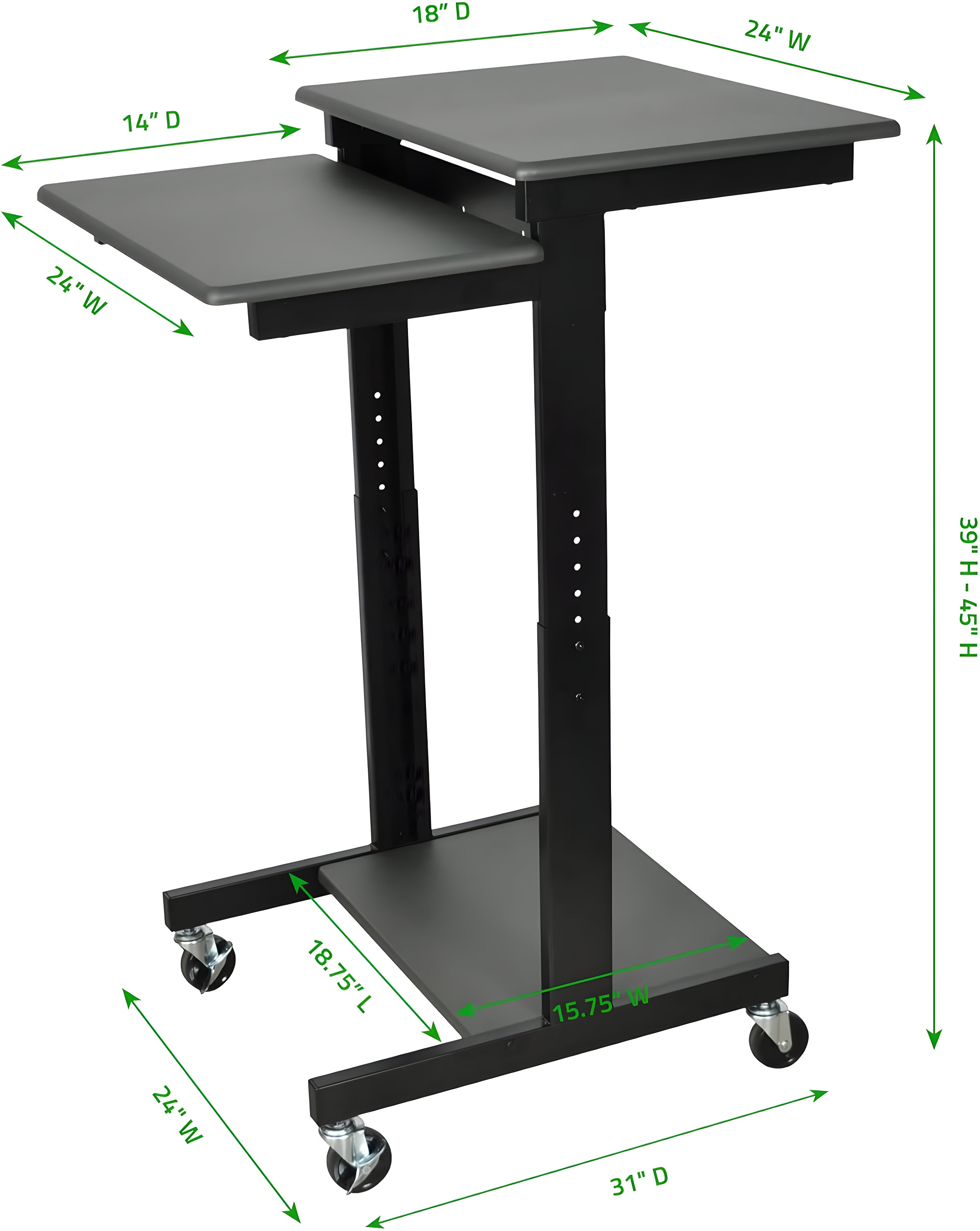 WorkplaceEssentials Book Cart