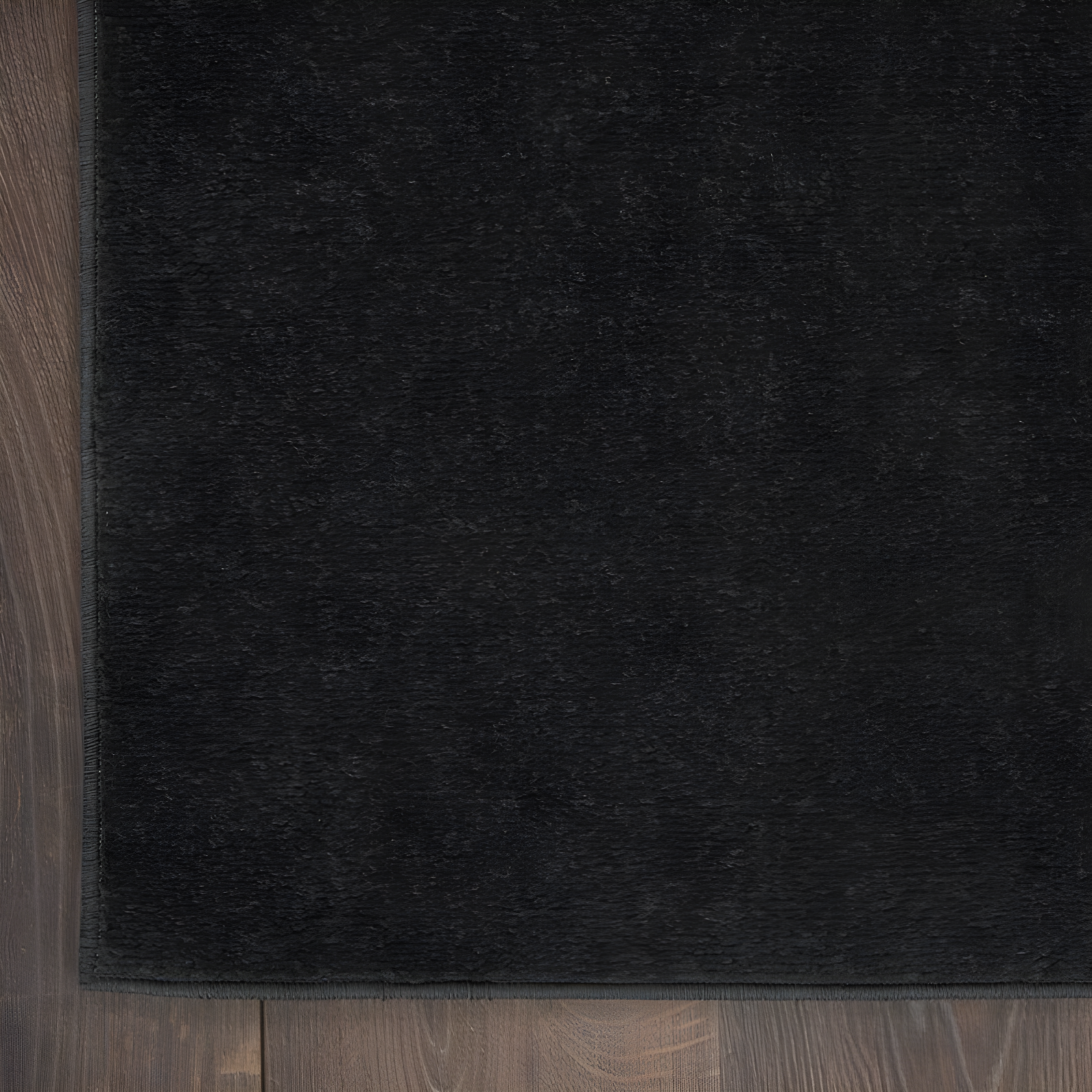 Latitude Run® Yolonda Modern Black Area Rug