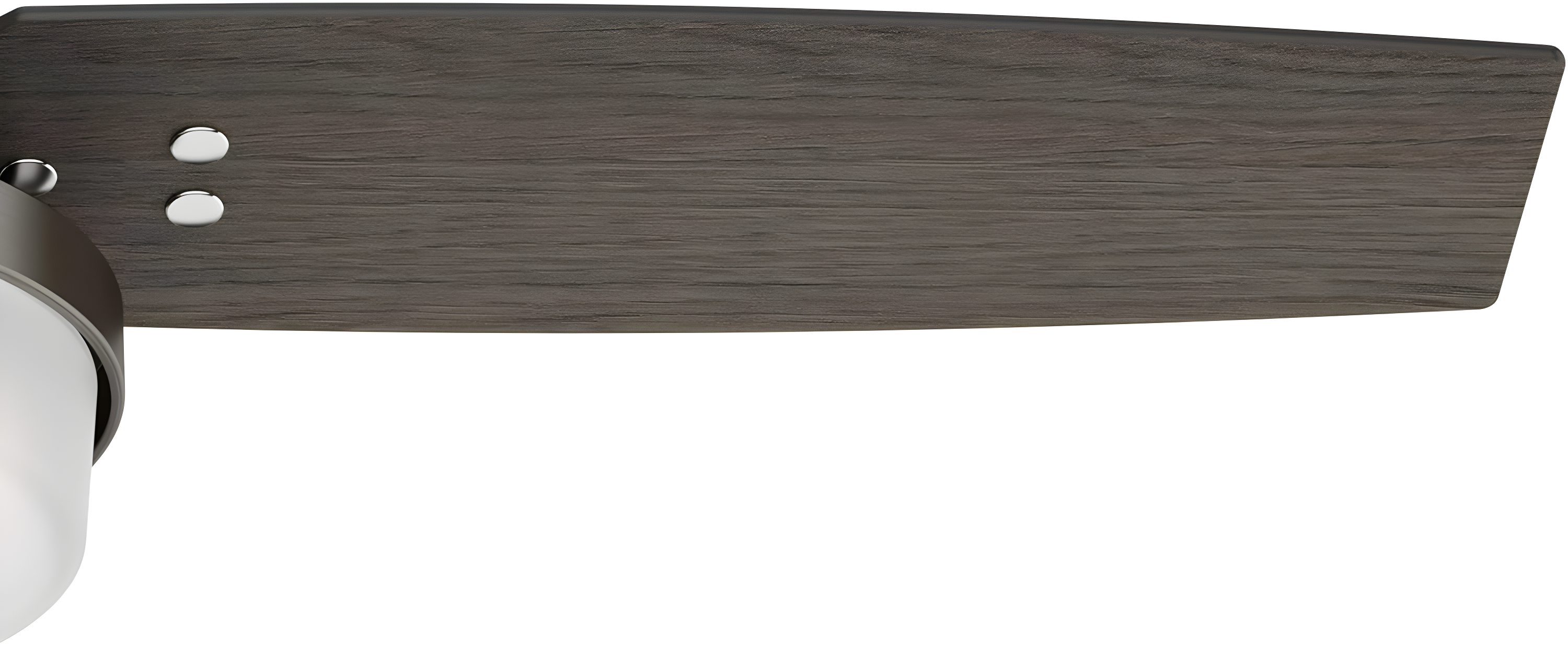 Hunter Fan 44" Sentinel 3 - Blade Standard Ceiling Fan with Remote Control and Light Kit Included