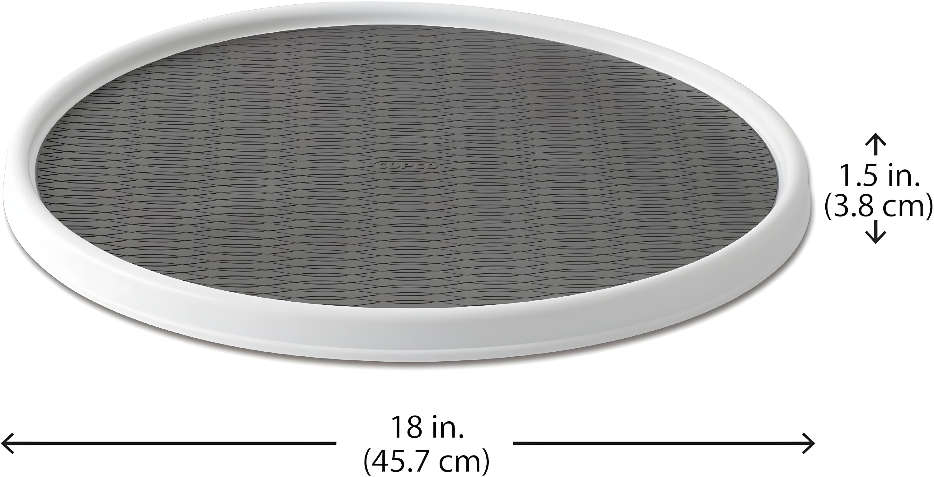 Copco 18 in. Non-Skid Lazy Susan Turntable & Reviews | Wayfair