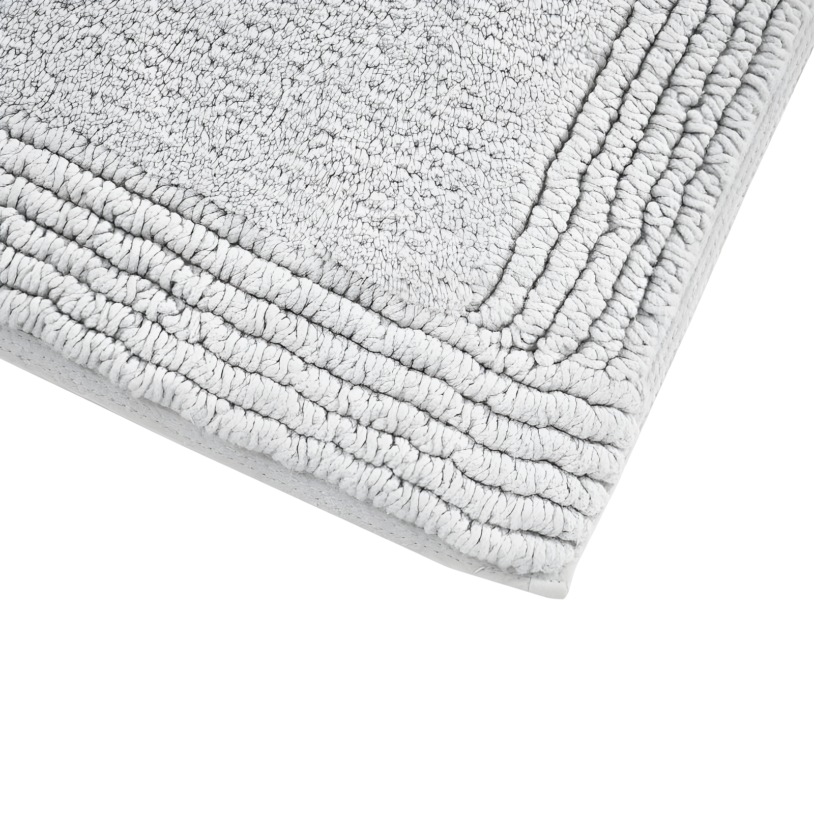 Splendor 100% Cotton Tufted 3000 GSM Reversible Bath Rug