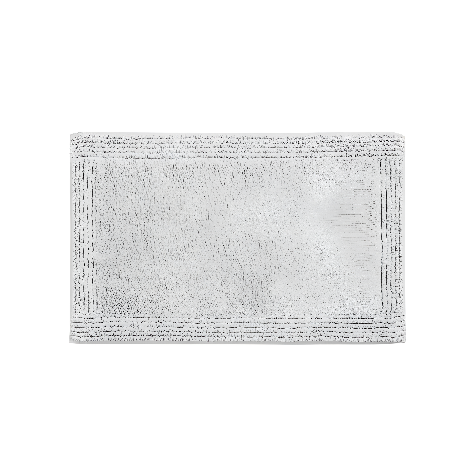 Splendor 100% Cotton Tufted 3000 GSM Reversible Bath Rug