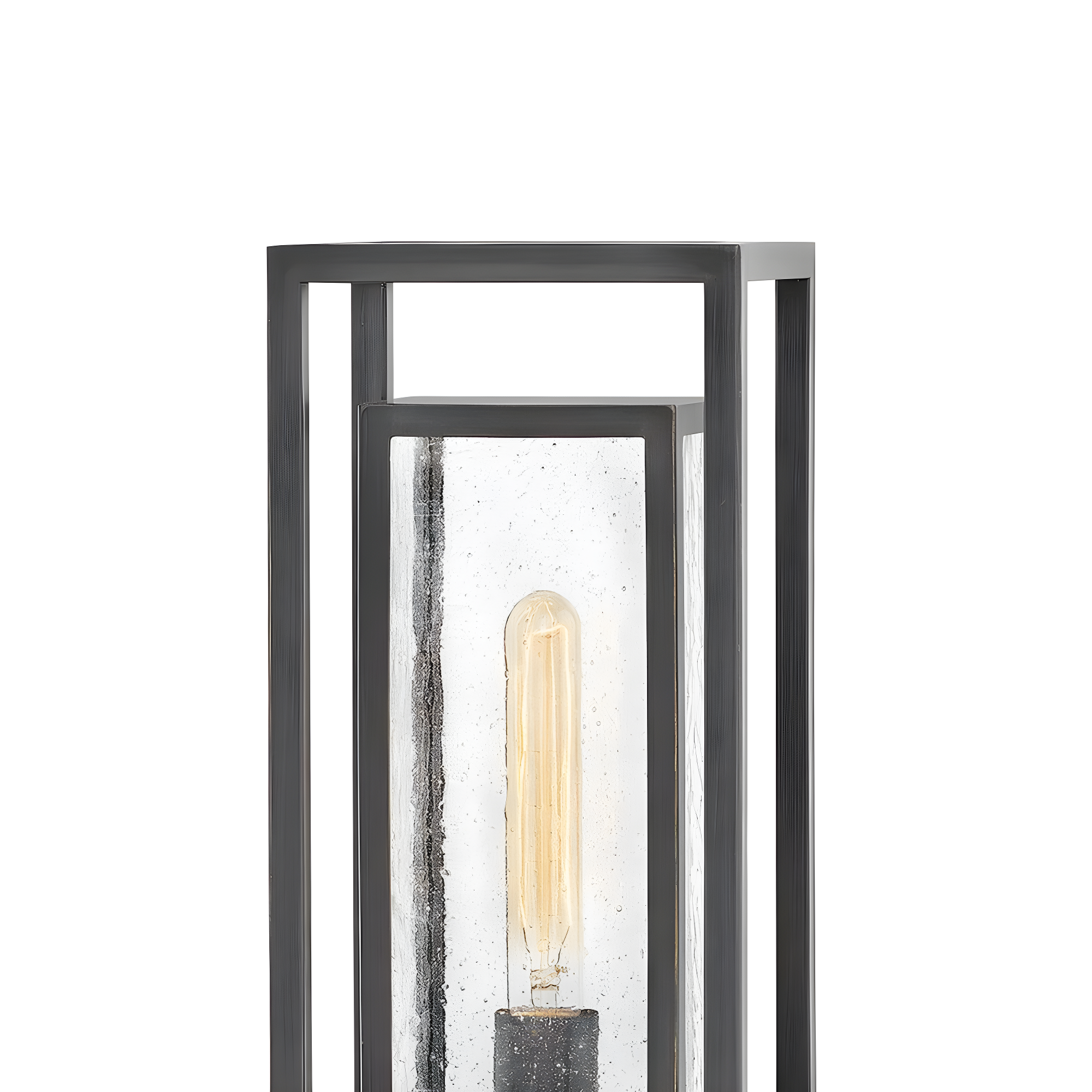 Hinkley Lighting - Republic - 1 Light Medium Outdoor Post or Pier Mount Lantern
