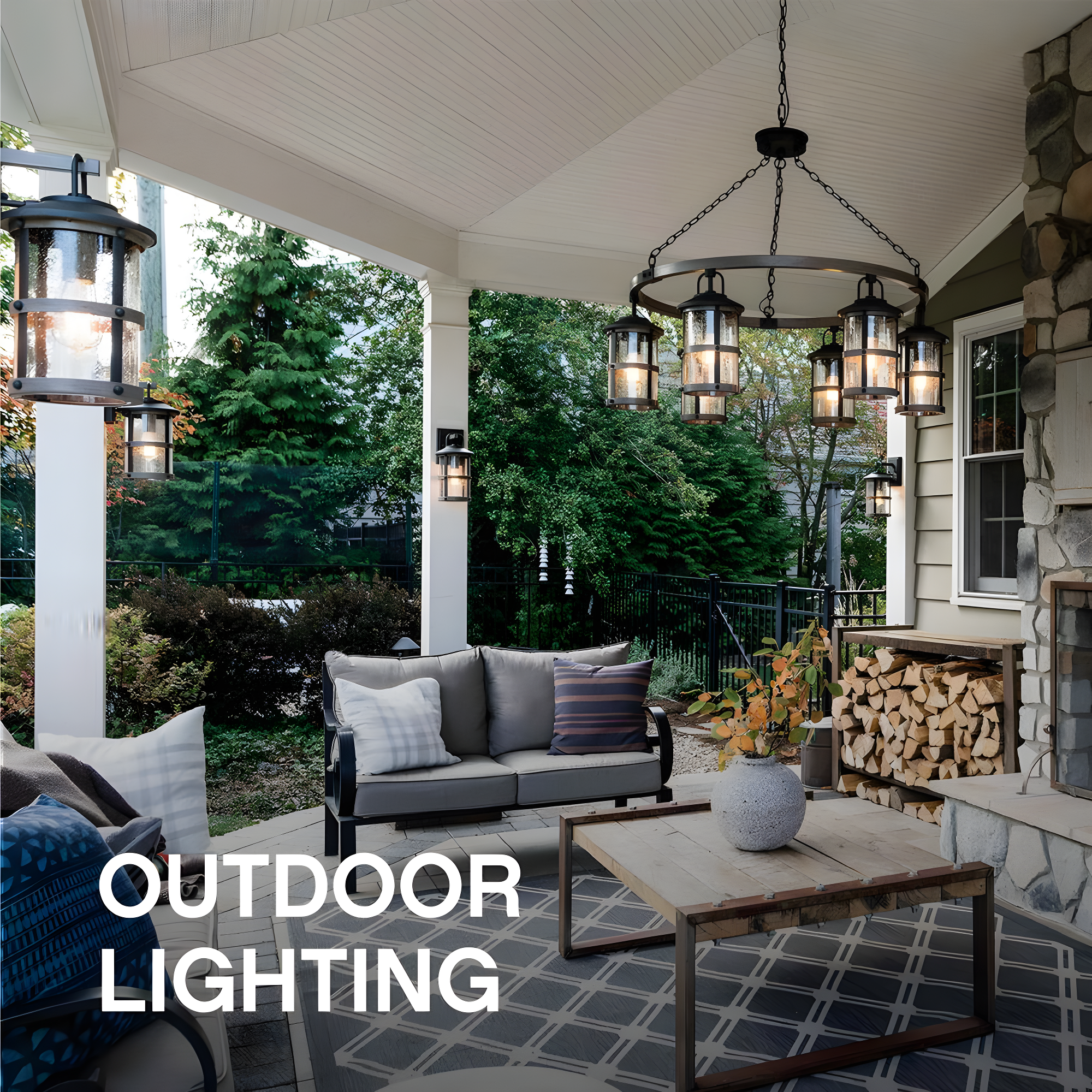 Hinkley Lighting - Republic - 1 Light Medium Outdoor Post or Pier Mount Lantern