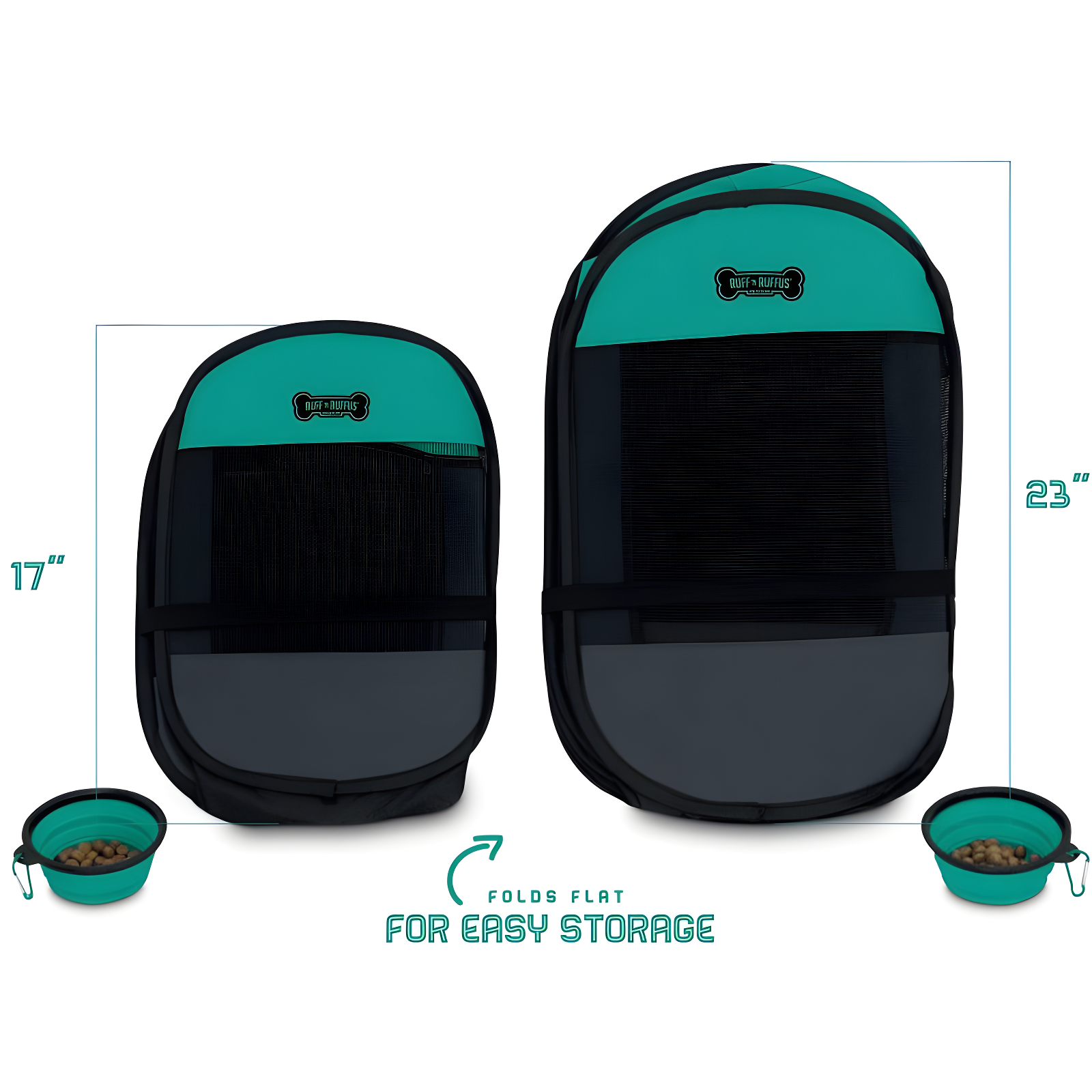 Ruff 'N Ruffus Fabric Exercise Pen With Door