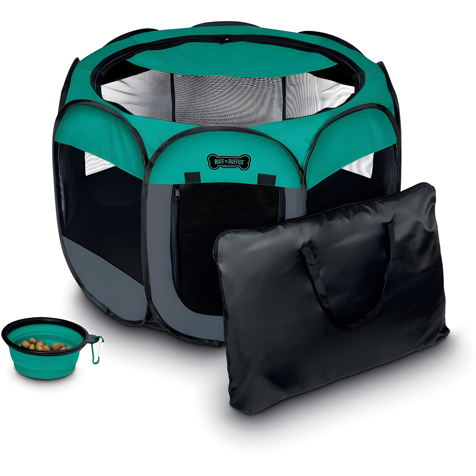 Ruff 'N Ruffus Fabric Exercise Pen With Door