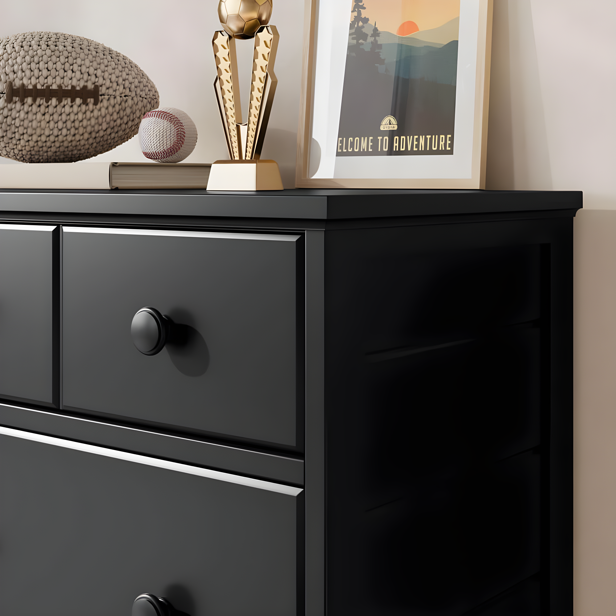 Moss 6 Drawer Double Dresser
