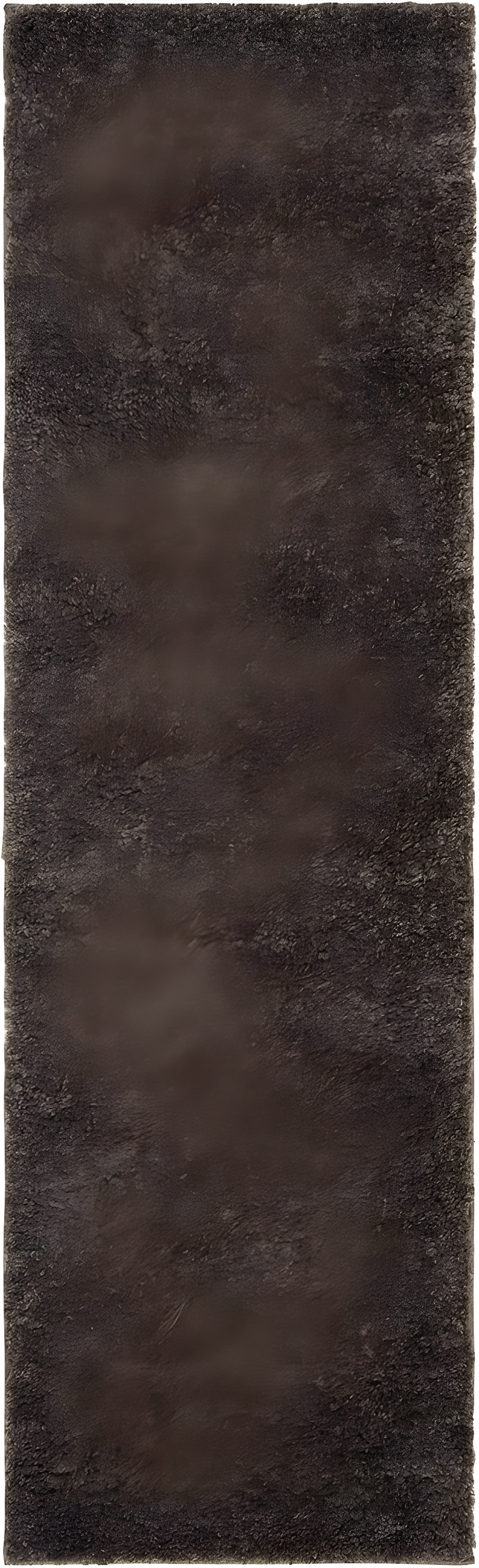August Shag 900 AUG900 Power Loomed Indoor Runner Rug - Brown - 2'3"x12' - Safavieh