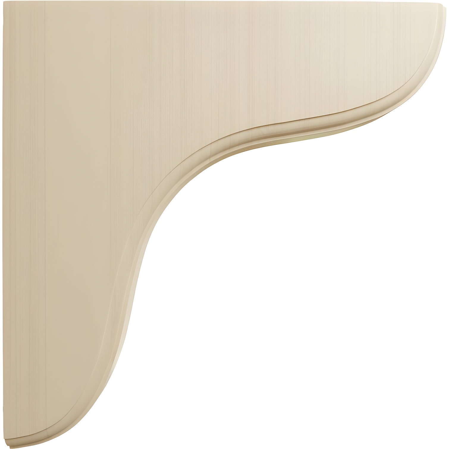Ekena Millwork Eaton H W 1.75'' D Wood Bracket / Corbel