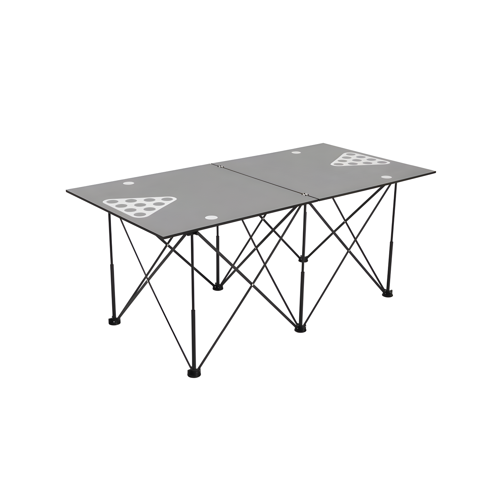 Ping-Pong Pop up Foldable Indoor Table Tennis Table with Paddles and Balls (19mm Thick)