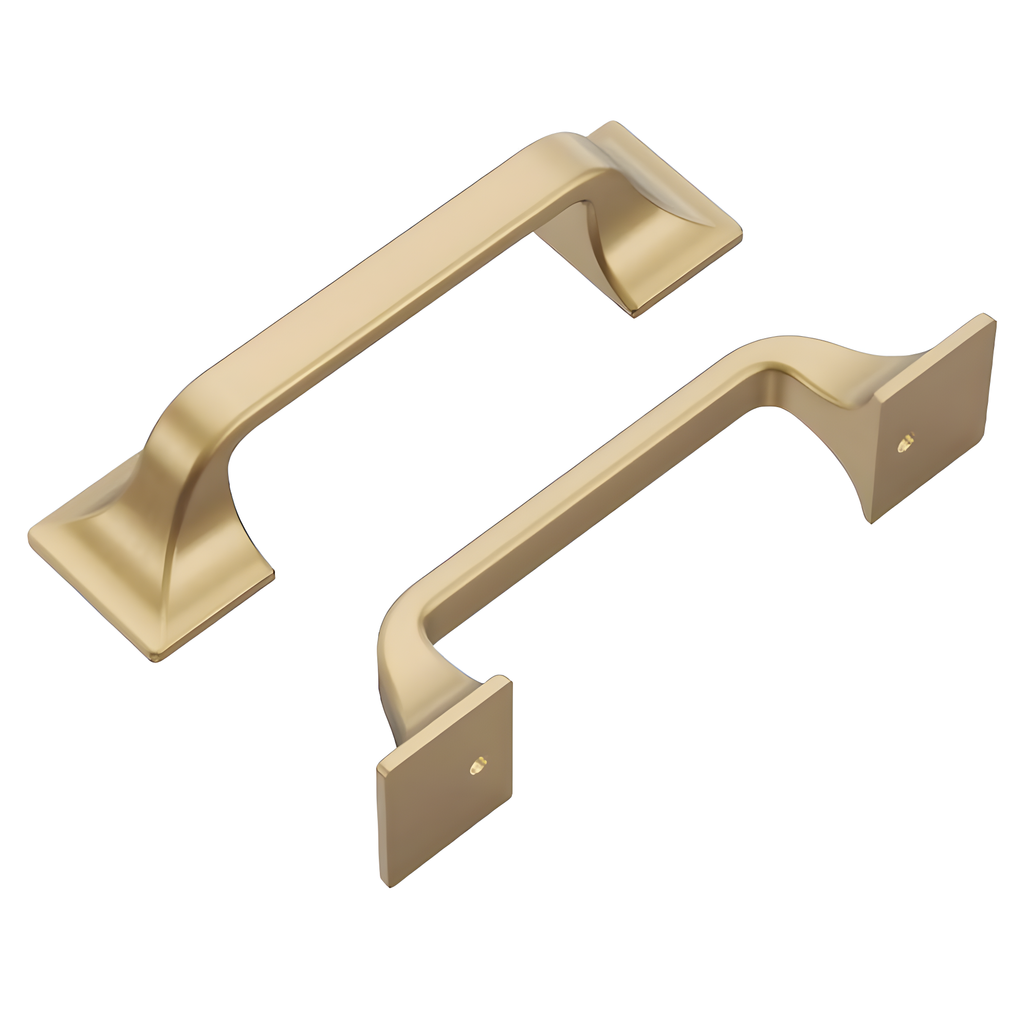 Forge Kitchen Cabinet Handles, Solid Core Drawer Pulls for Cabinet Doors, 3"