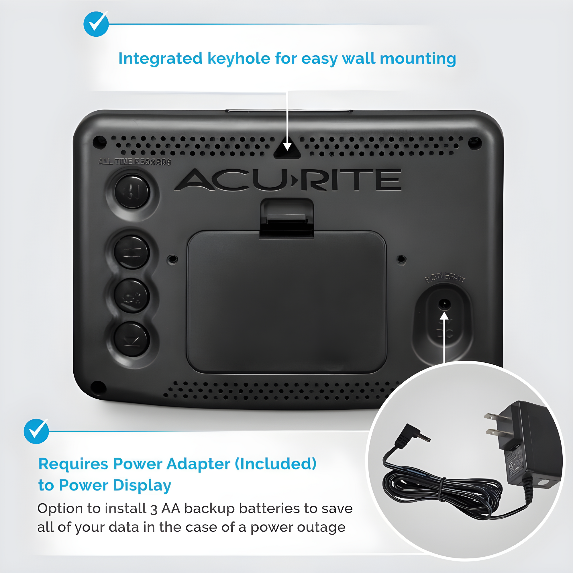 AcuRite Weather Station Forecaster with Color Display for Temperature, Humidity, Hyperlocal Forecast, and Built-In Barometer (02077M) & Reviews | Wayfair