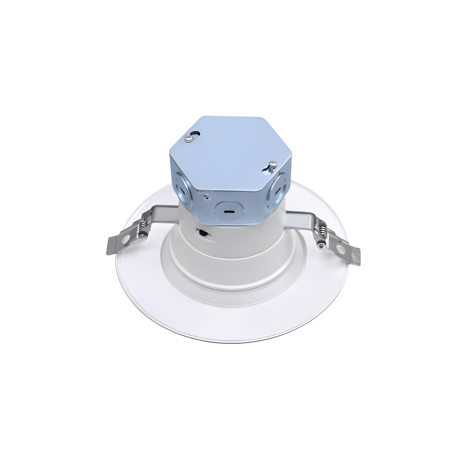 ETi Solid State Lighting 6 in. Canless 120-277v T24 Integrated LED Recessed Light Trim (Set of 4) 53192211-4PK