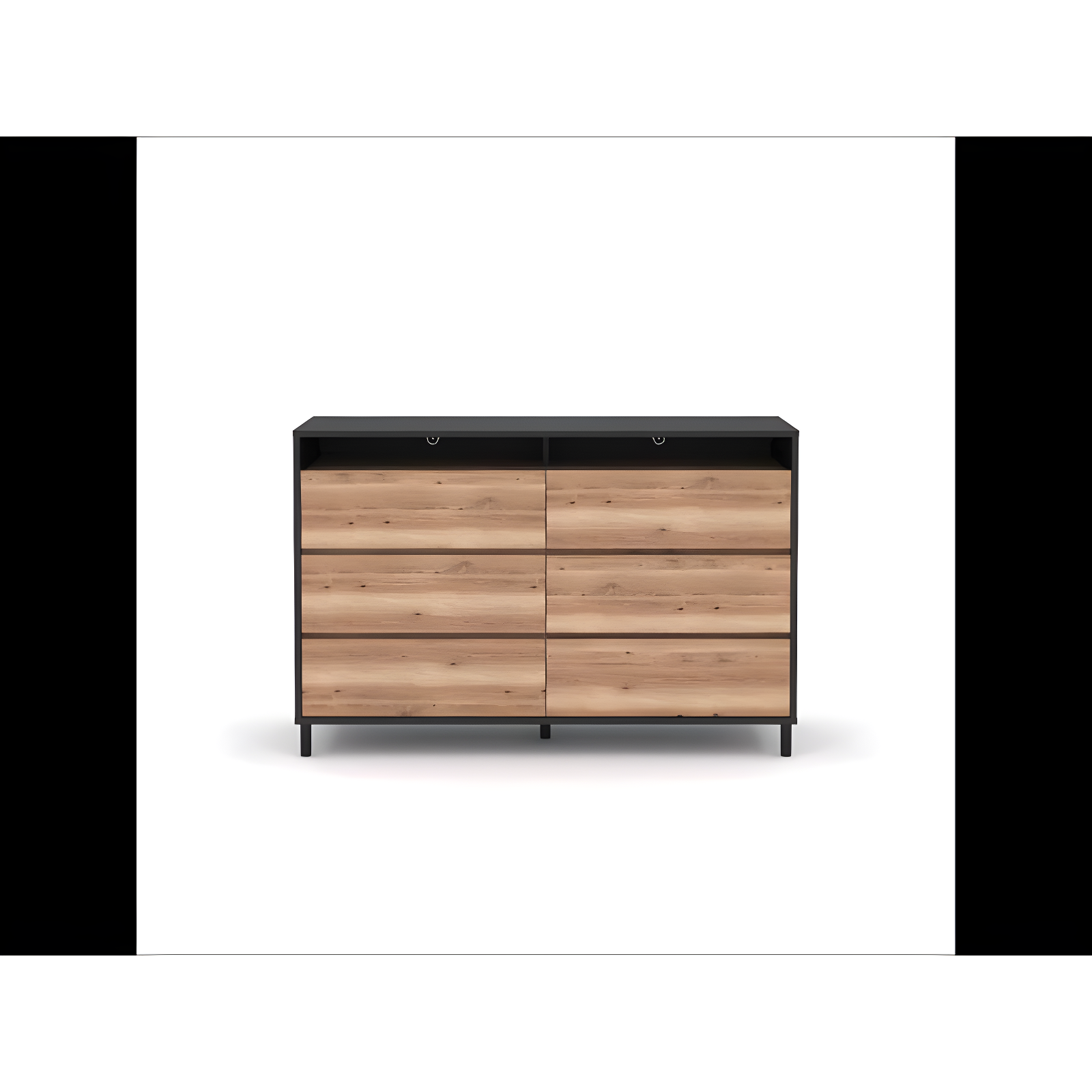Alexander 6-Drawer Wood Dresser