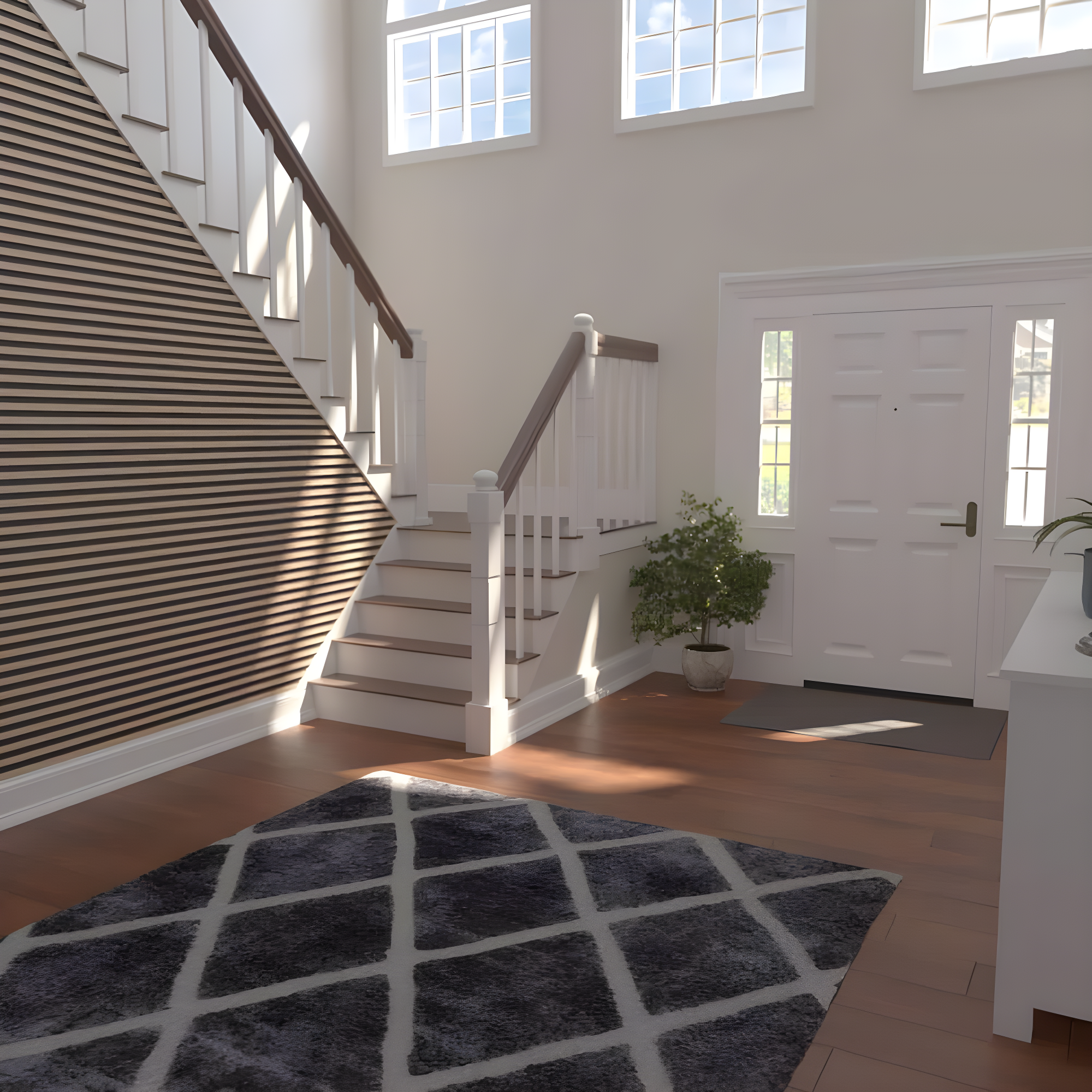 Adjustable Wood Slat Wall Panel Kit