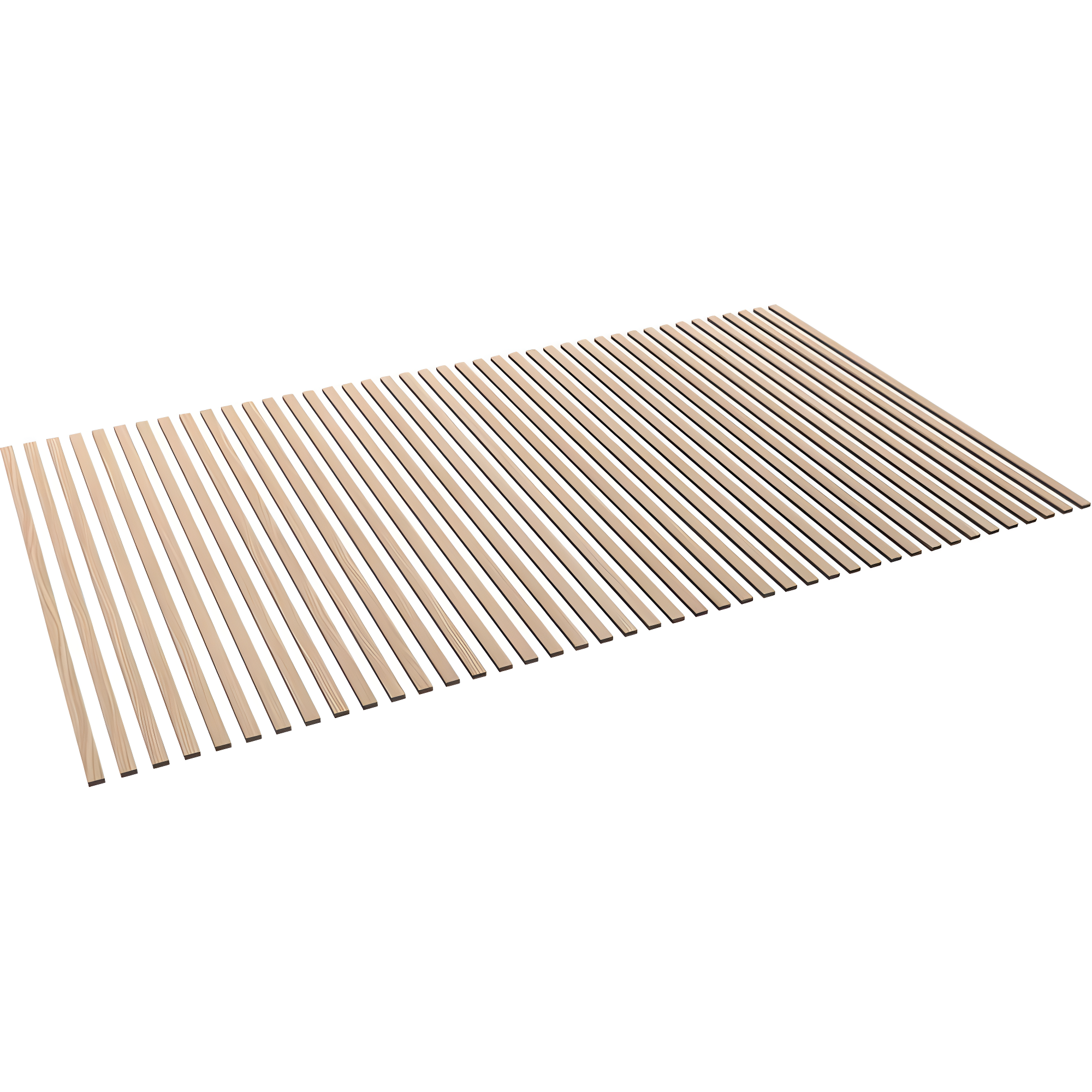 Adjustable Wood Slat Wall Panel Kit