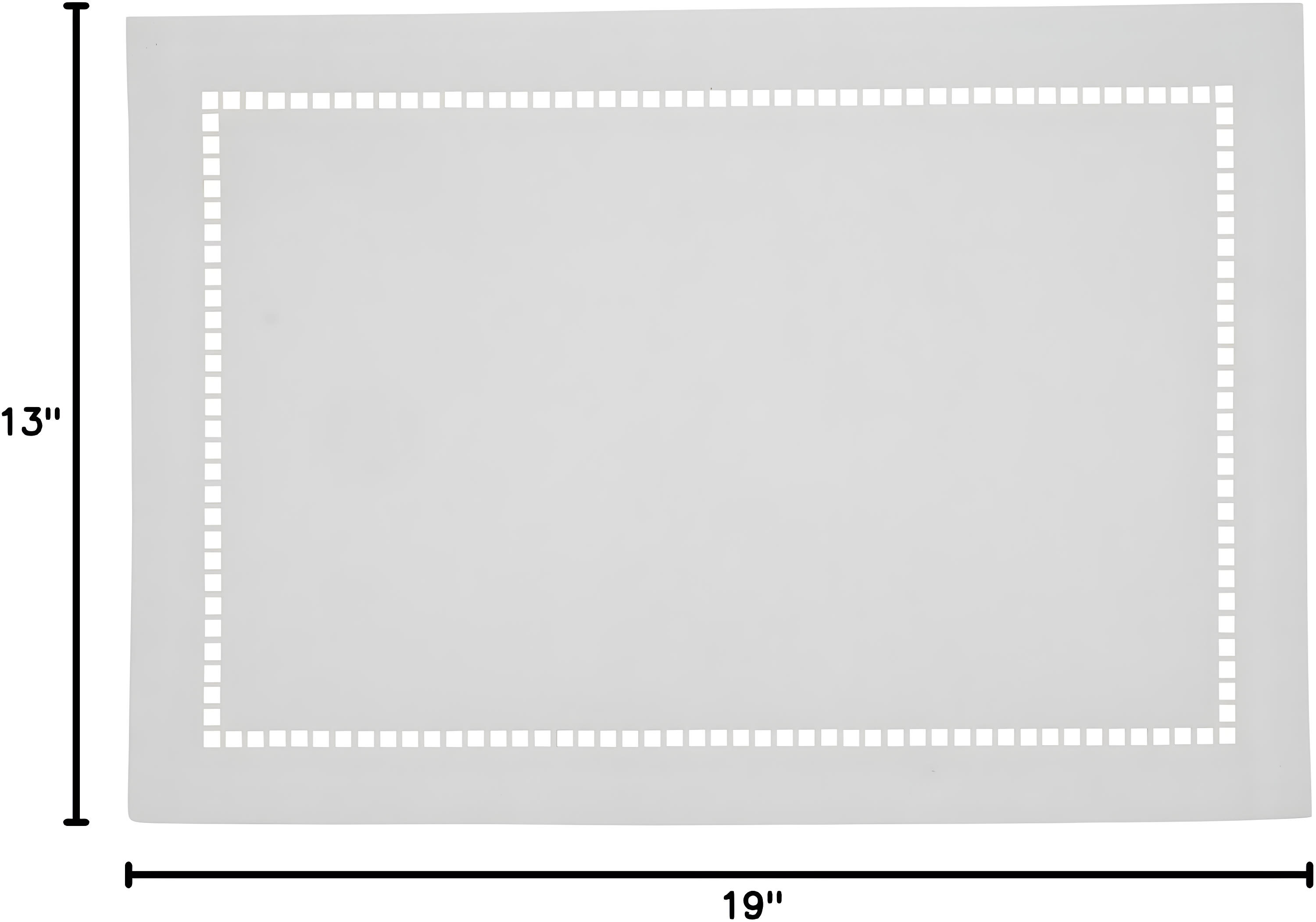 Saro Lifestyle Placemats With Laser-Cut Hemstitch Design, White, (Set of 4 pcs)